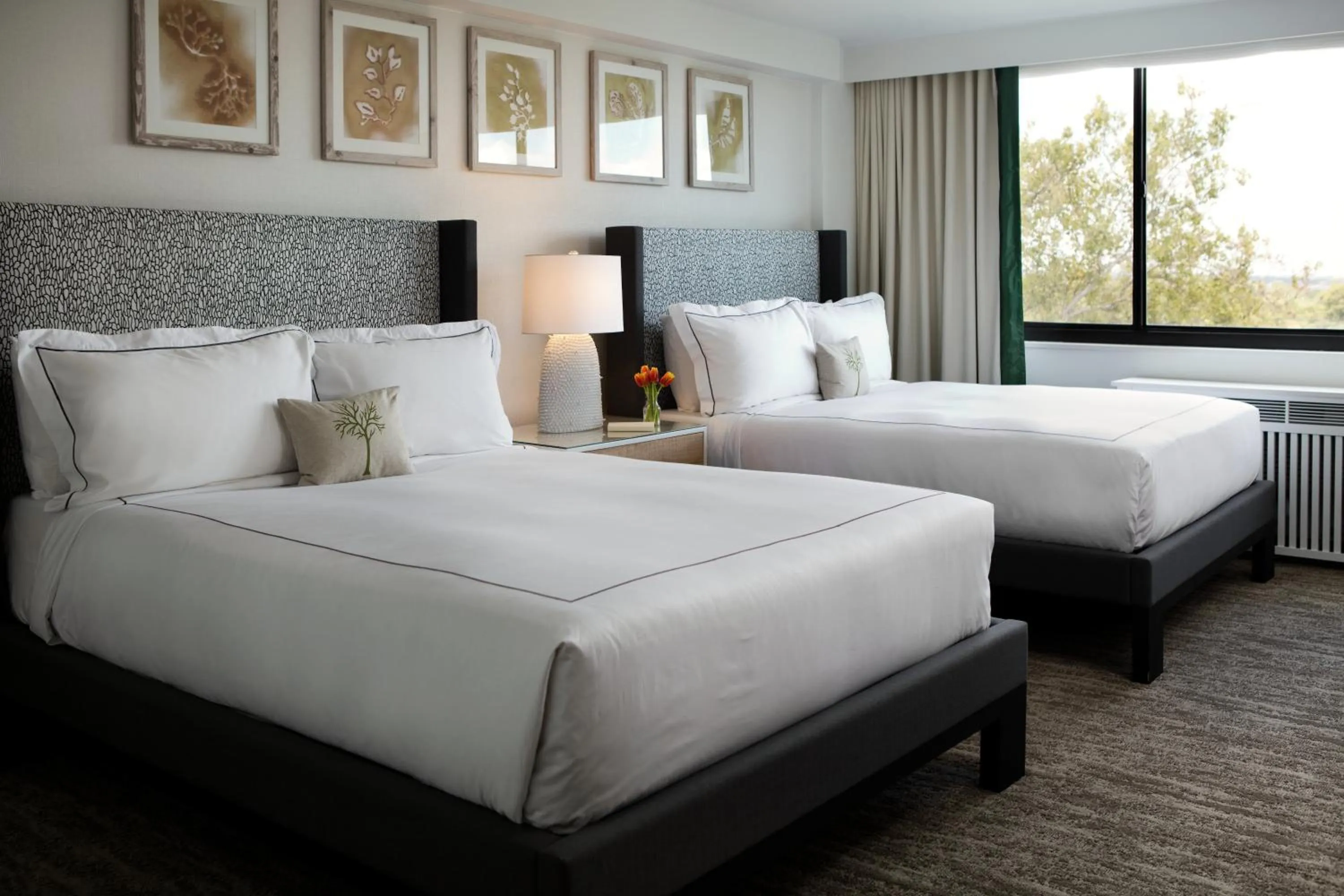 Queen Room with Two Queen Beds and City View in Glover Park Hotel Georgetown