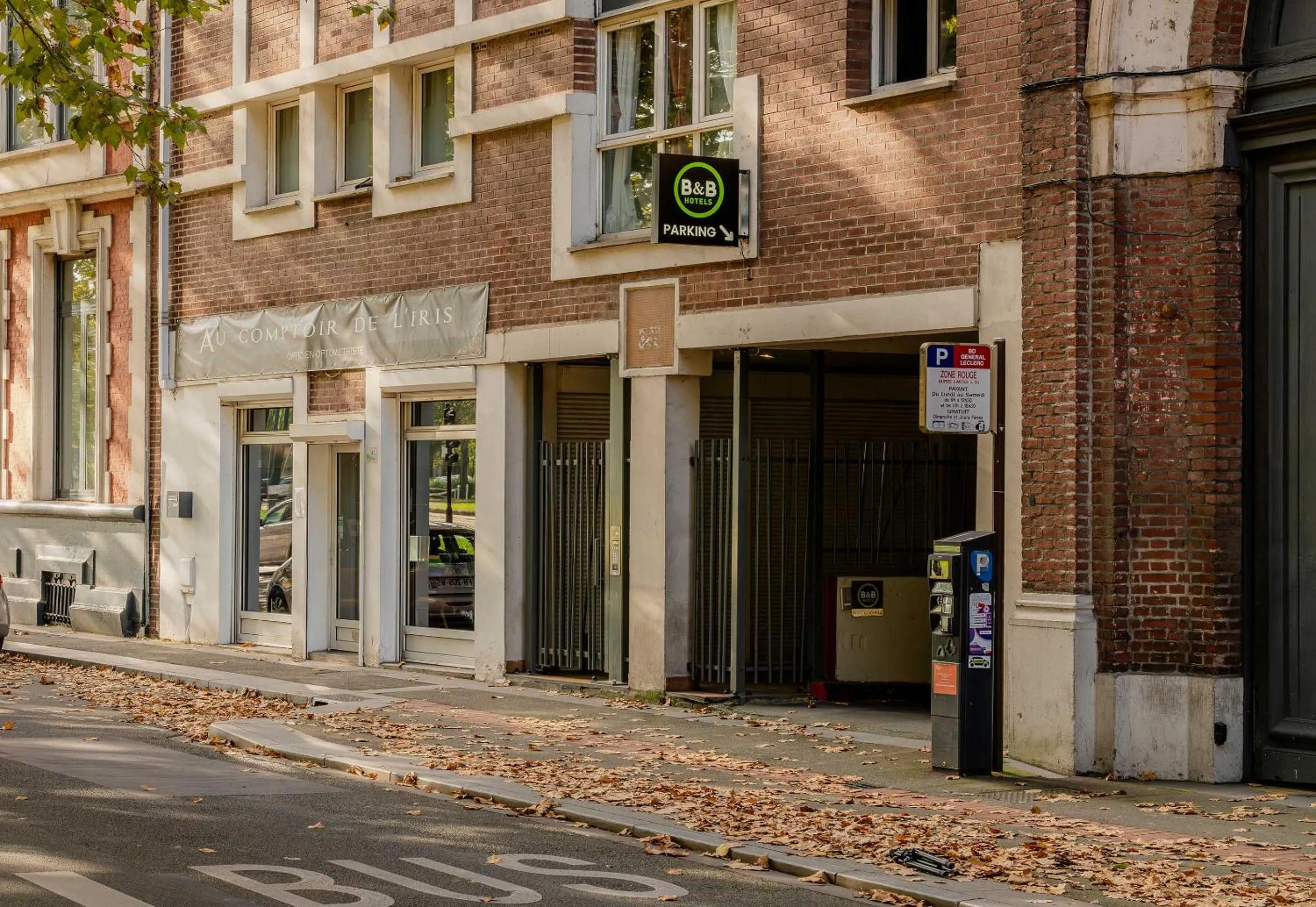 Parking in B&B HOTEL Lille Roubaix Centre Grand-Place