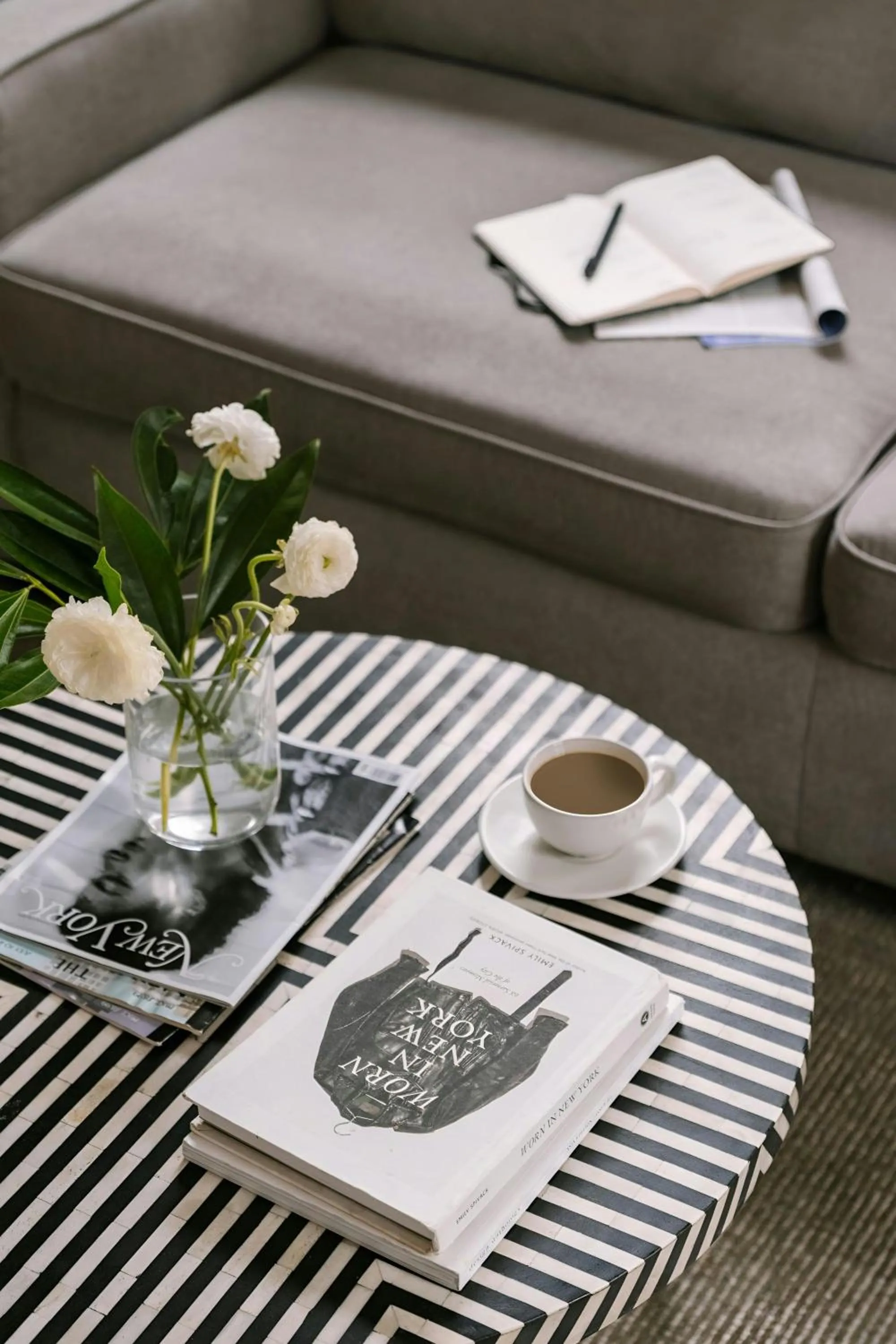 Living room in Duane Street Hotel Tribeca, Sonder by Marriott Bonvoy