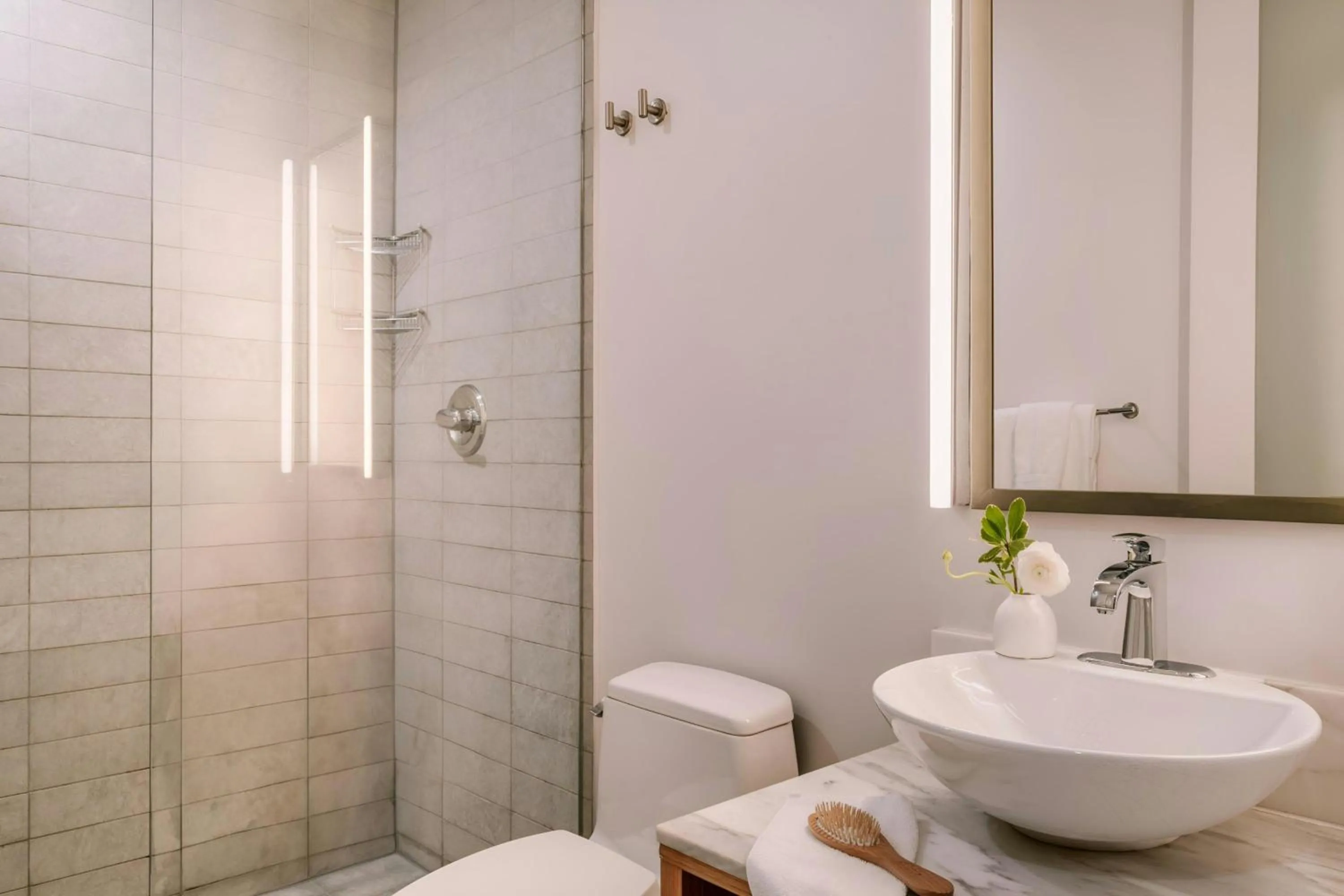 Bathroom in Duane Street Hotel Tribeca, Sonder by Marriott Bonvoy