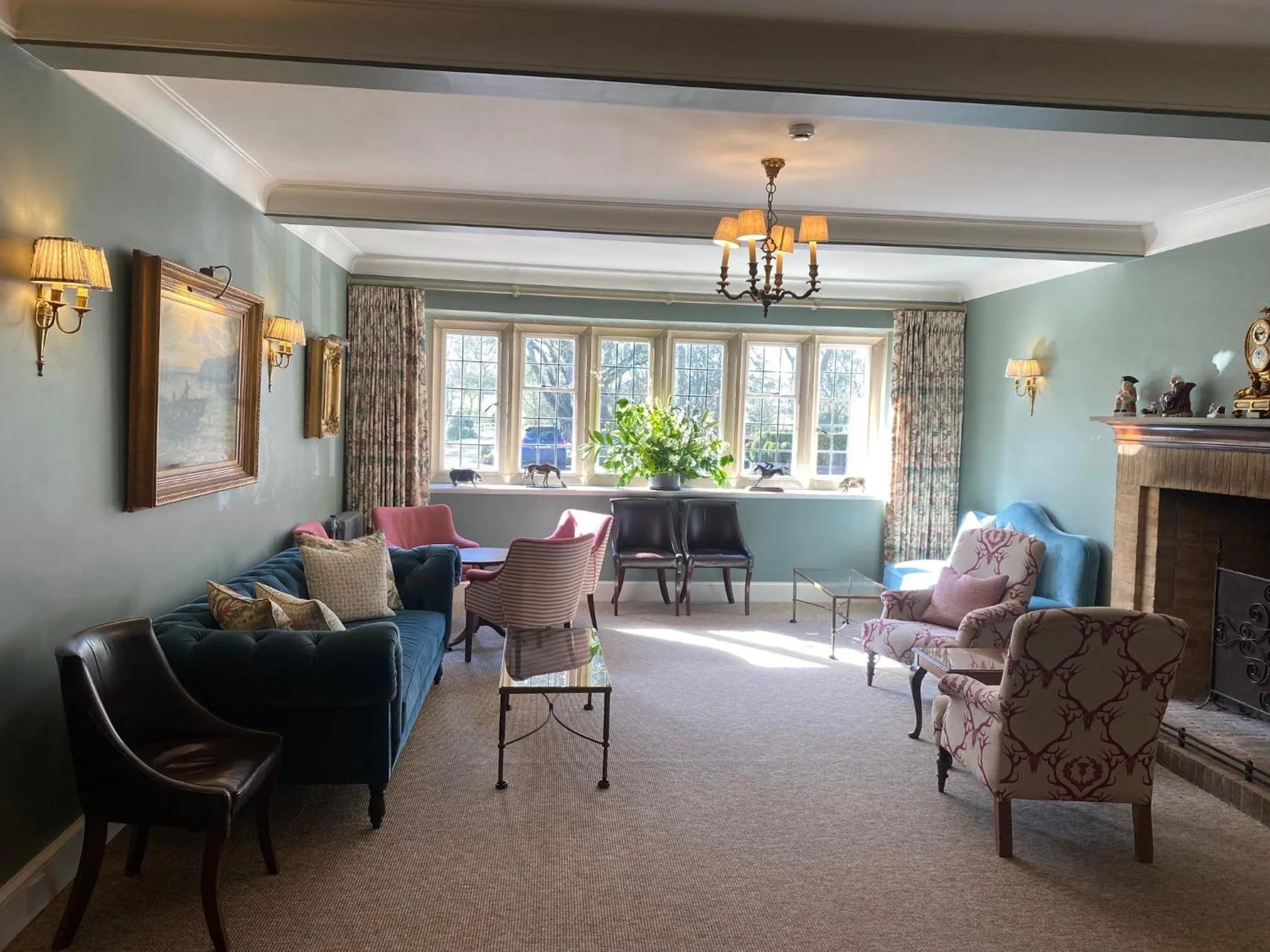 Living room in Plumber Manor Hotel