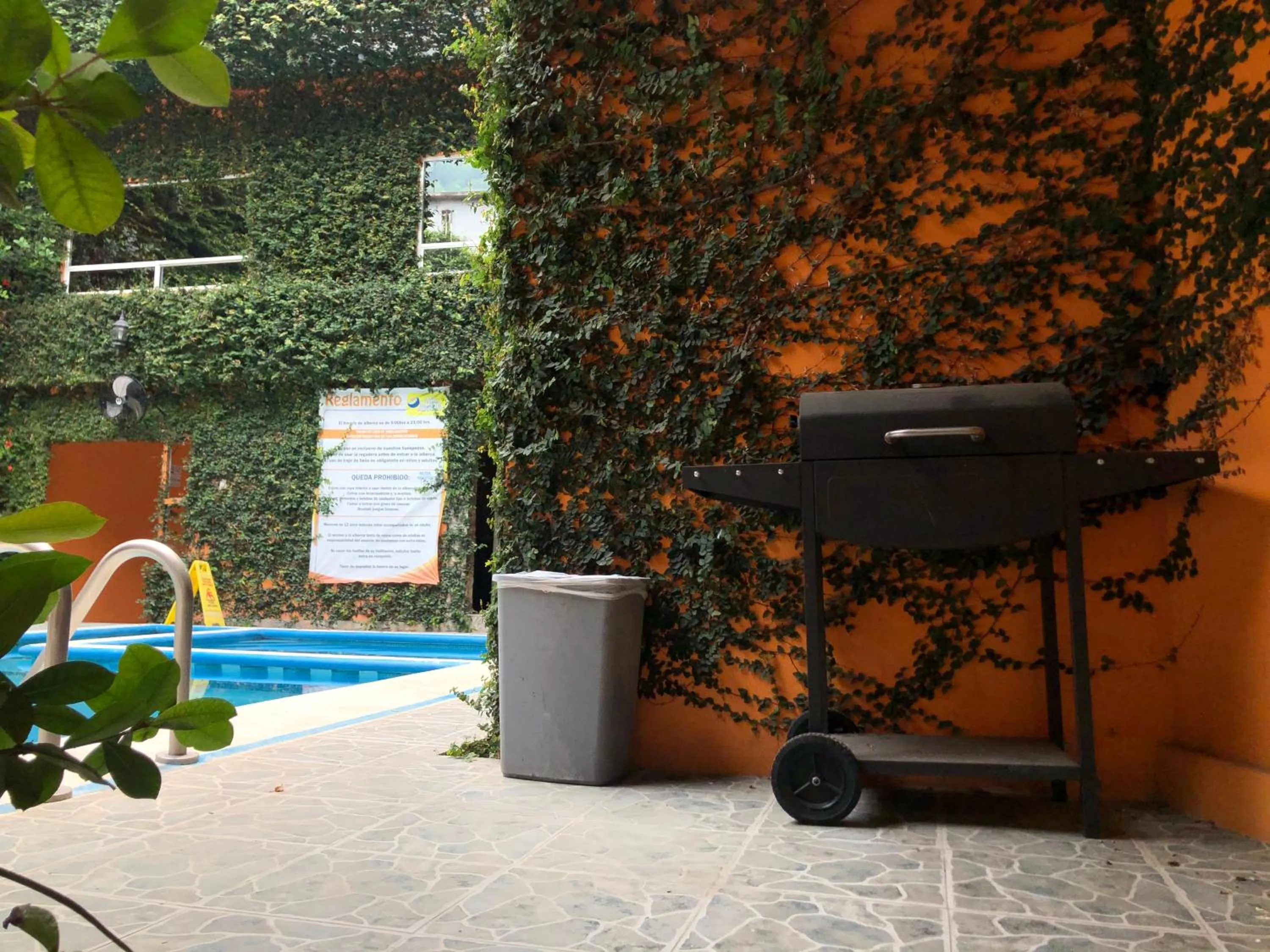 BBQ facilities in Hotel Paraiso Huasteco