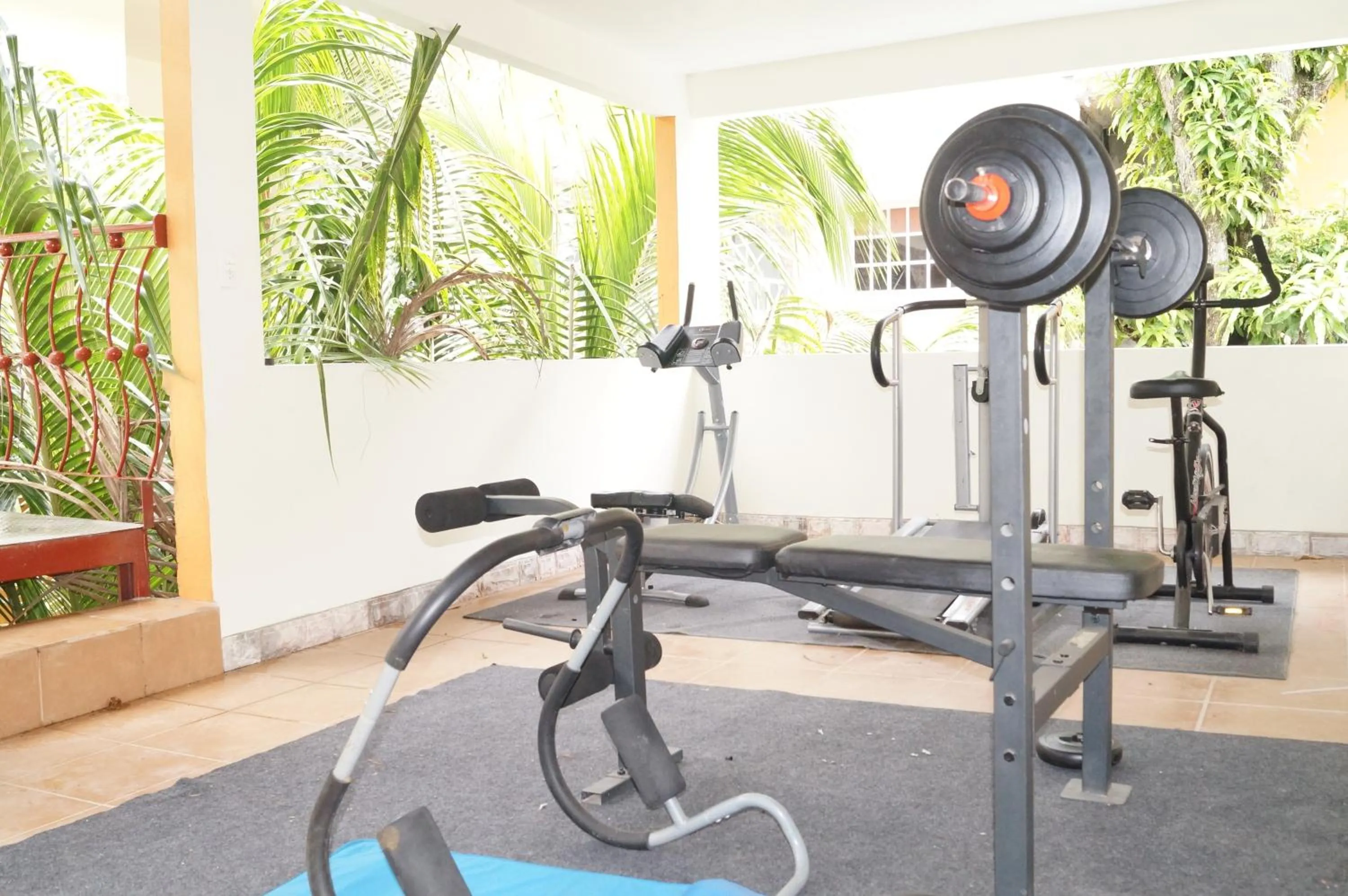 Fitness centre/facilities in Hotel Paraiso Huasteco