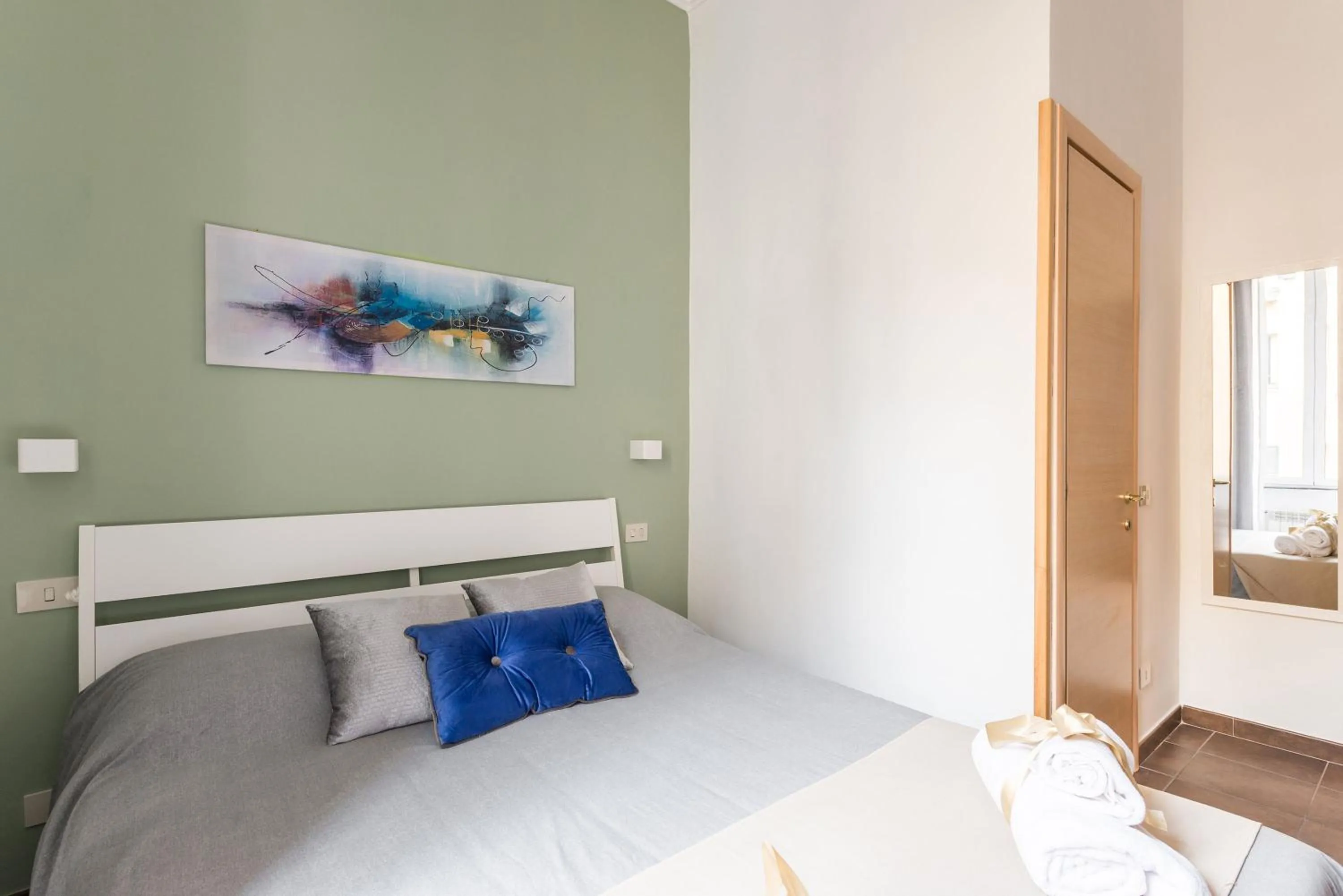 Bed in Domus Victoria Guest House