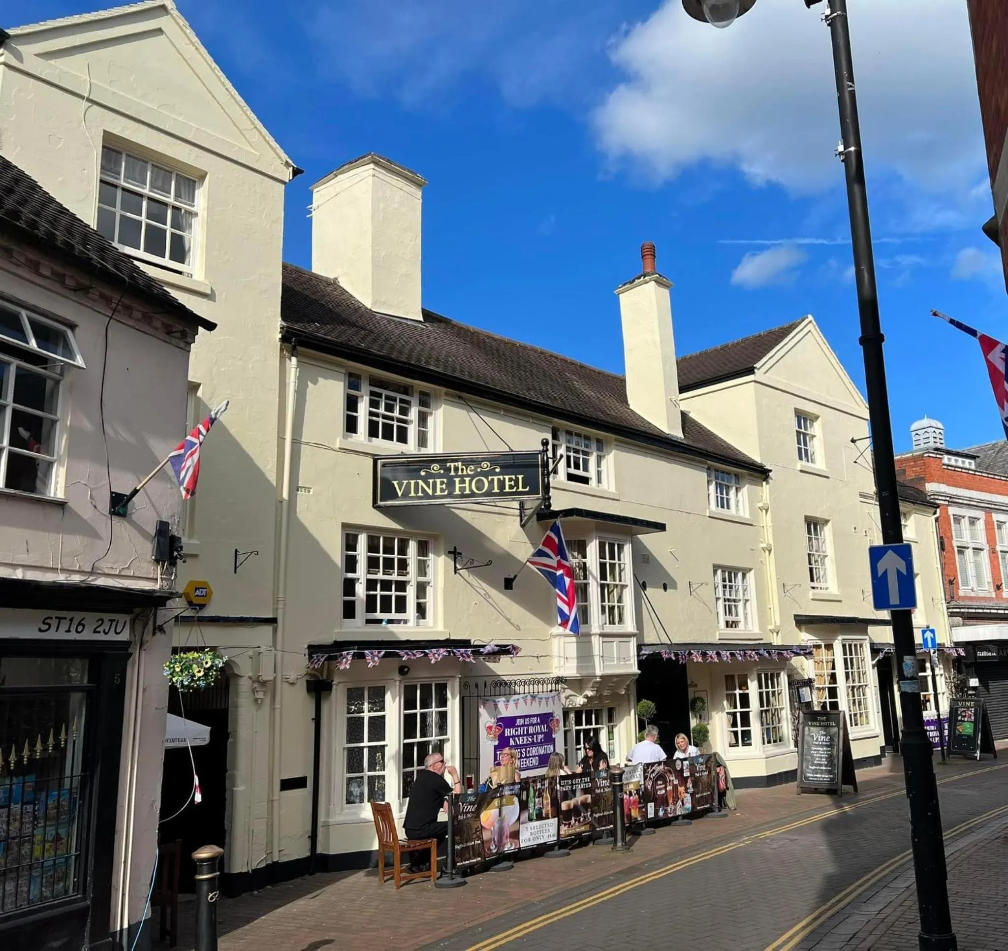 Property building in The Vine hotel by THEGREATVINE Ltd