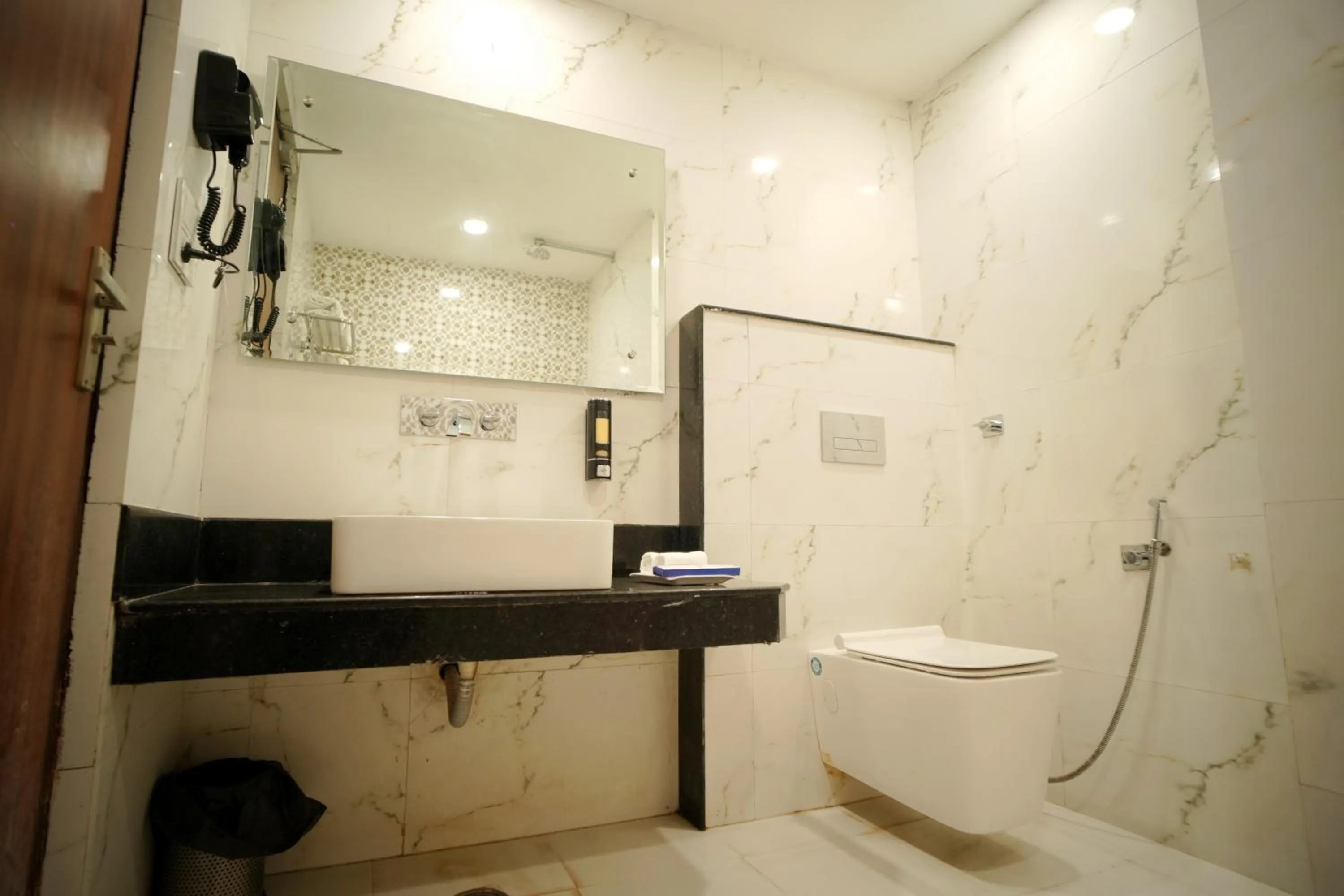 Toilet in Hotel Kalka Royal