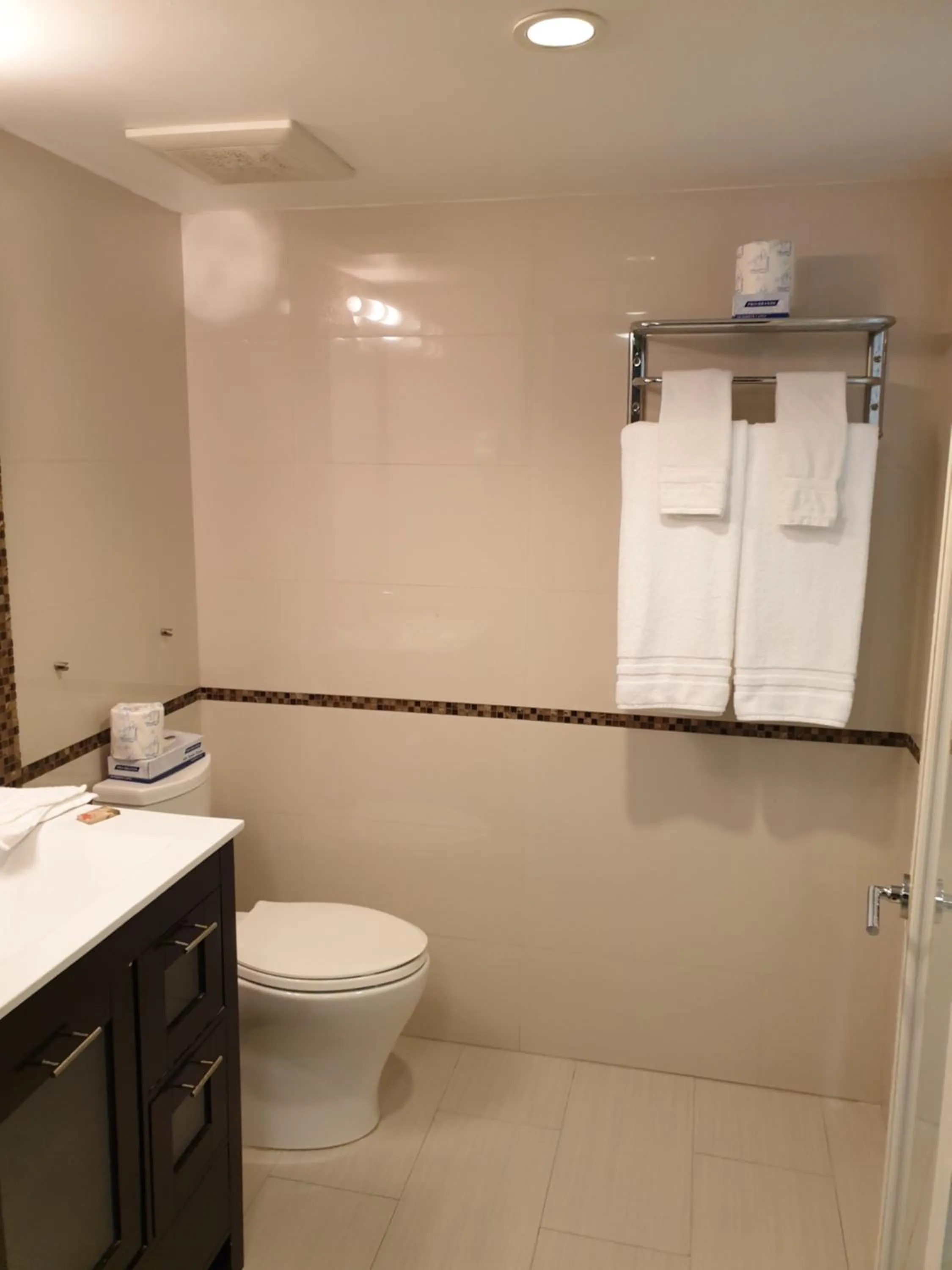 Bathroom in Hotel Chateaubleau