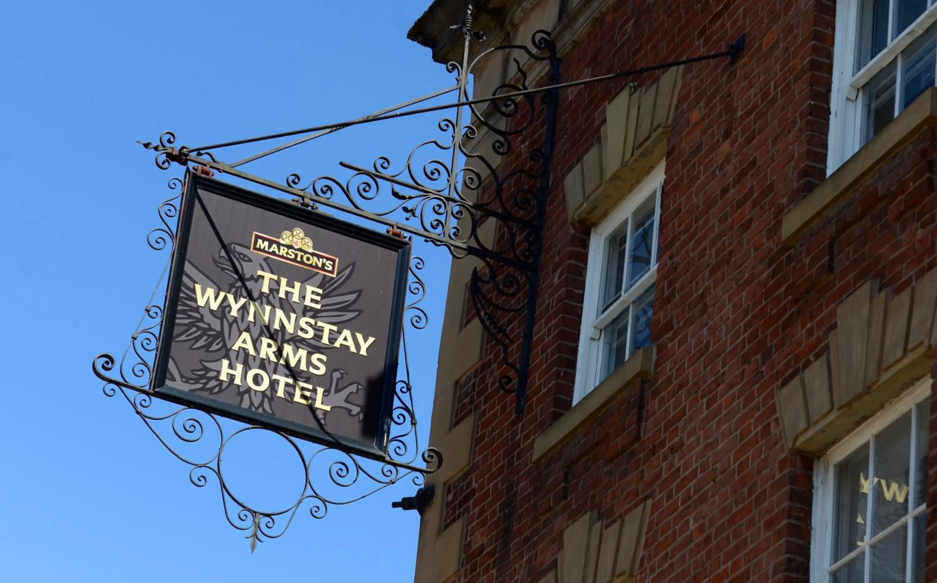 Property building in Wynnstay Arms, Wrexham by Marston's Inns