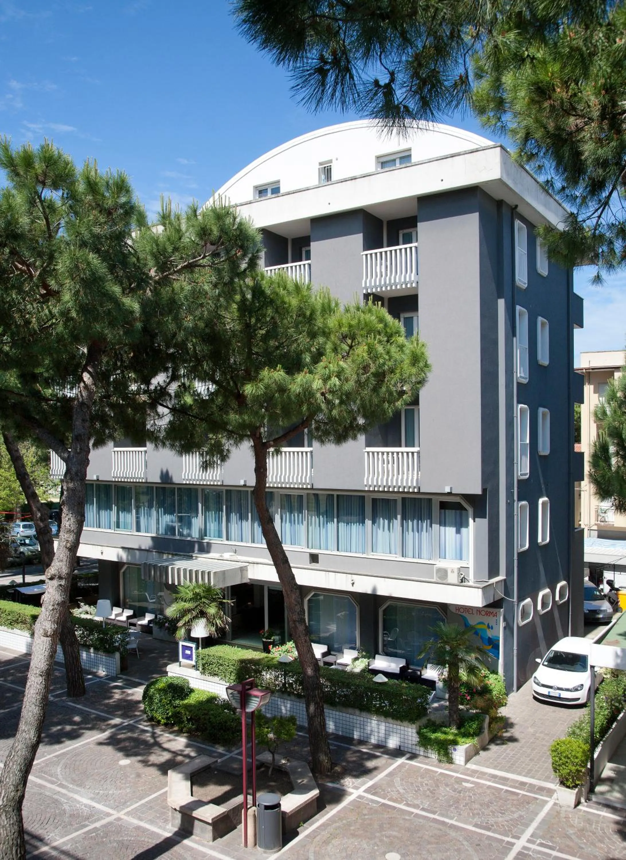 Facade/entrance in Hotel Norma