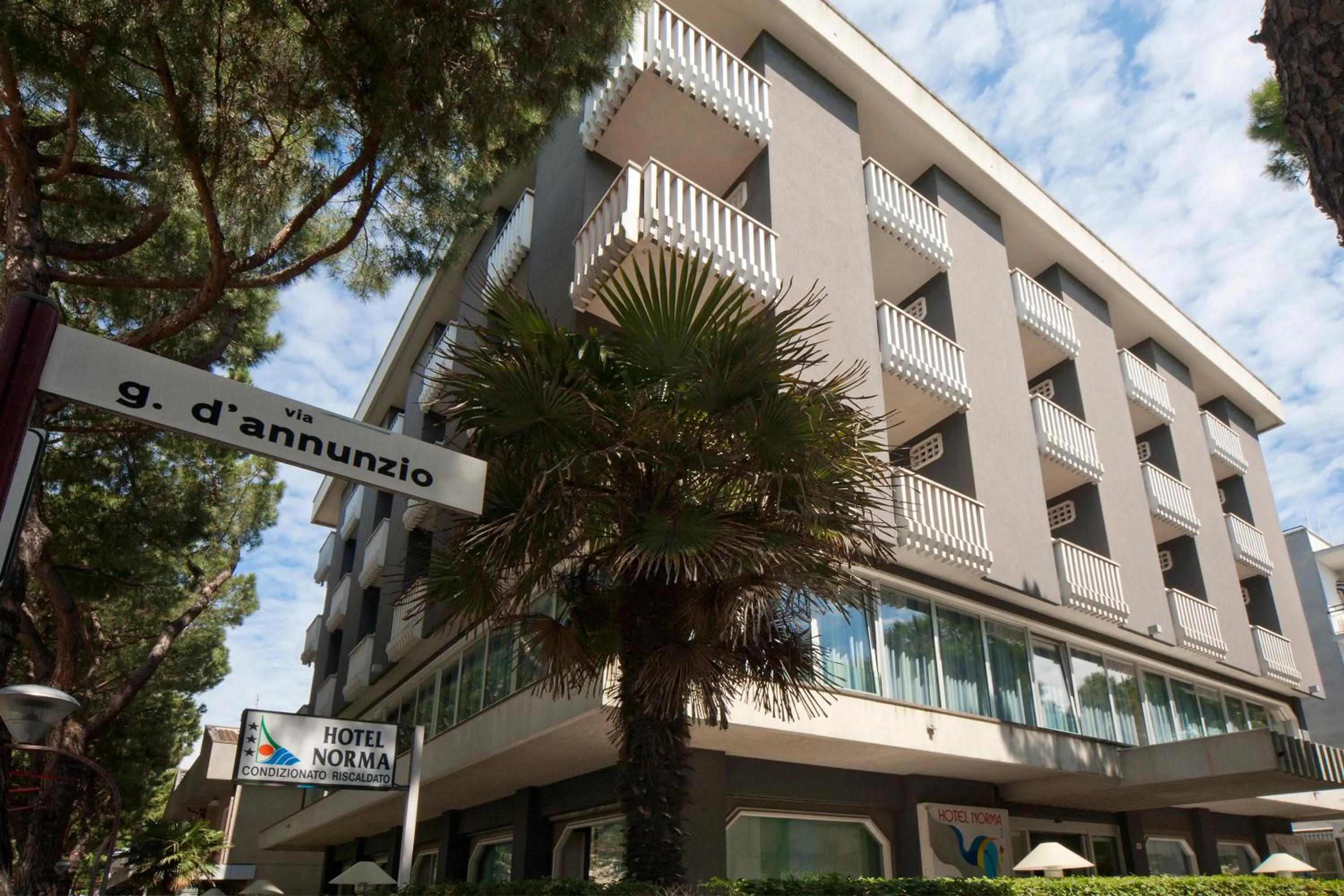 Property building in Hotel Norma