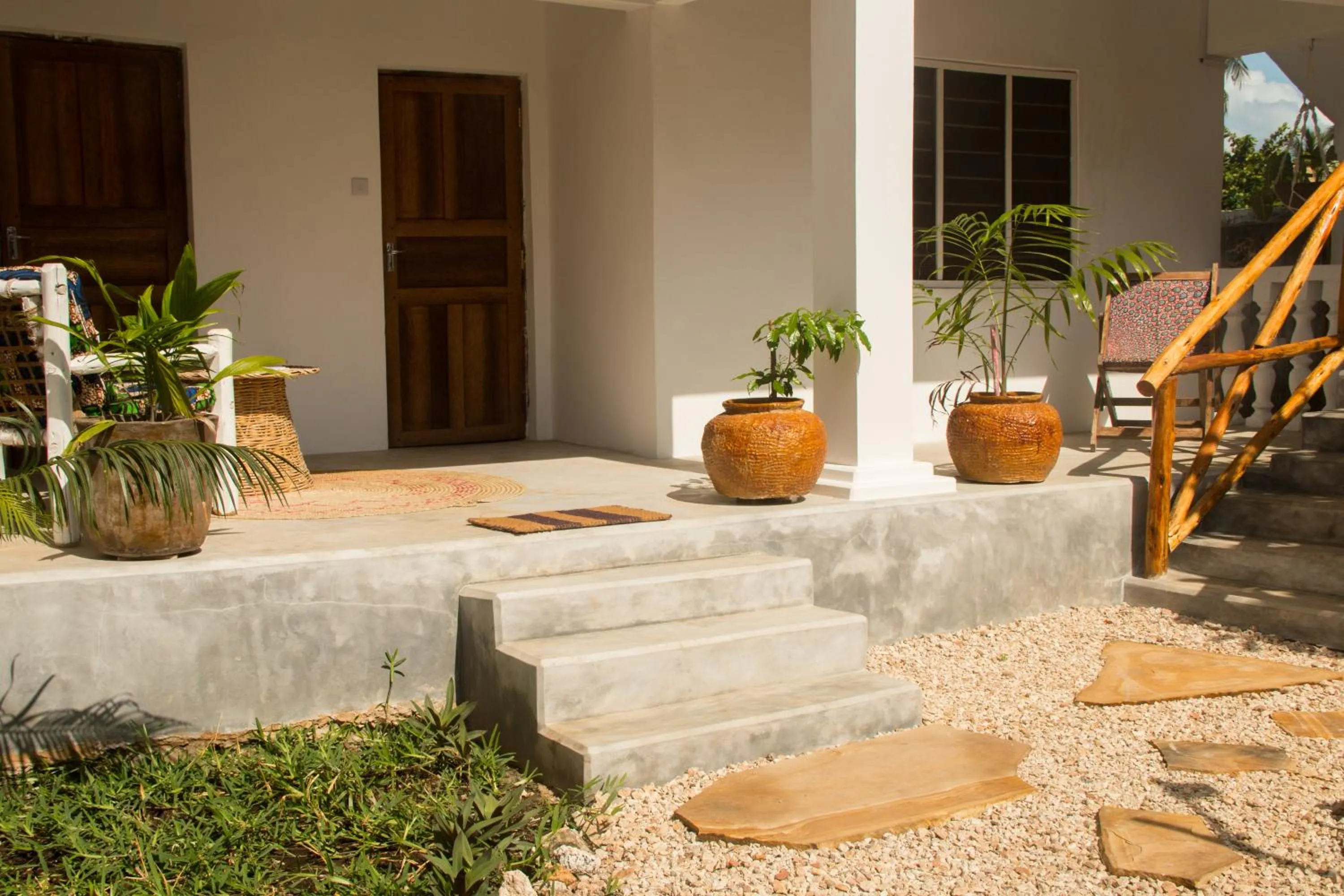 Facade/entrance in Villa Kiota