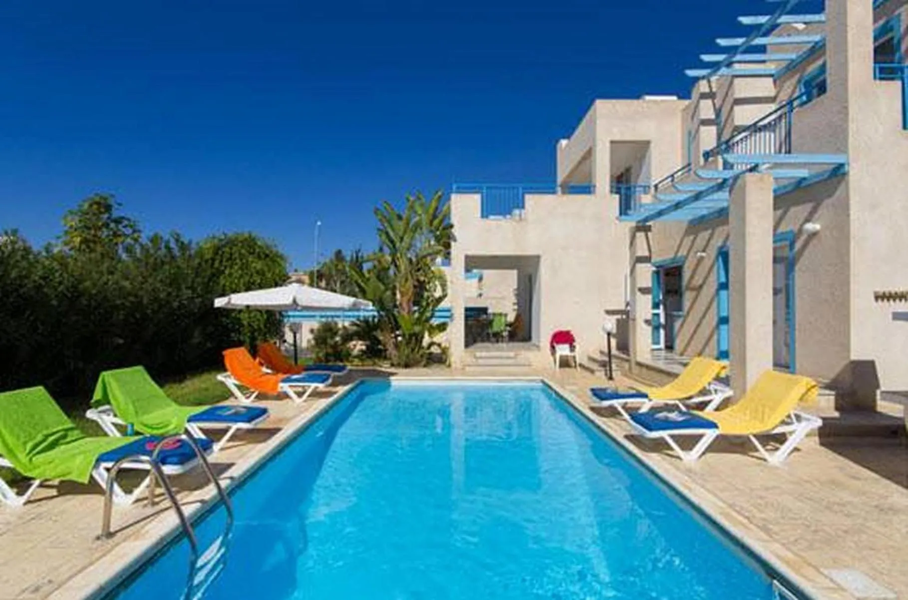 Swimming pool in Philippos Paphos villas - villa 3