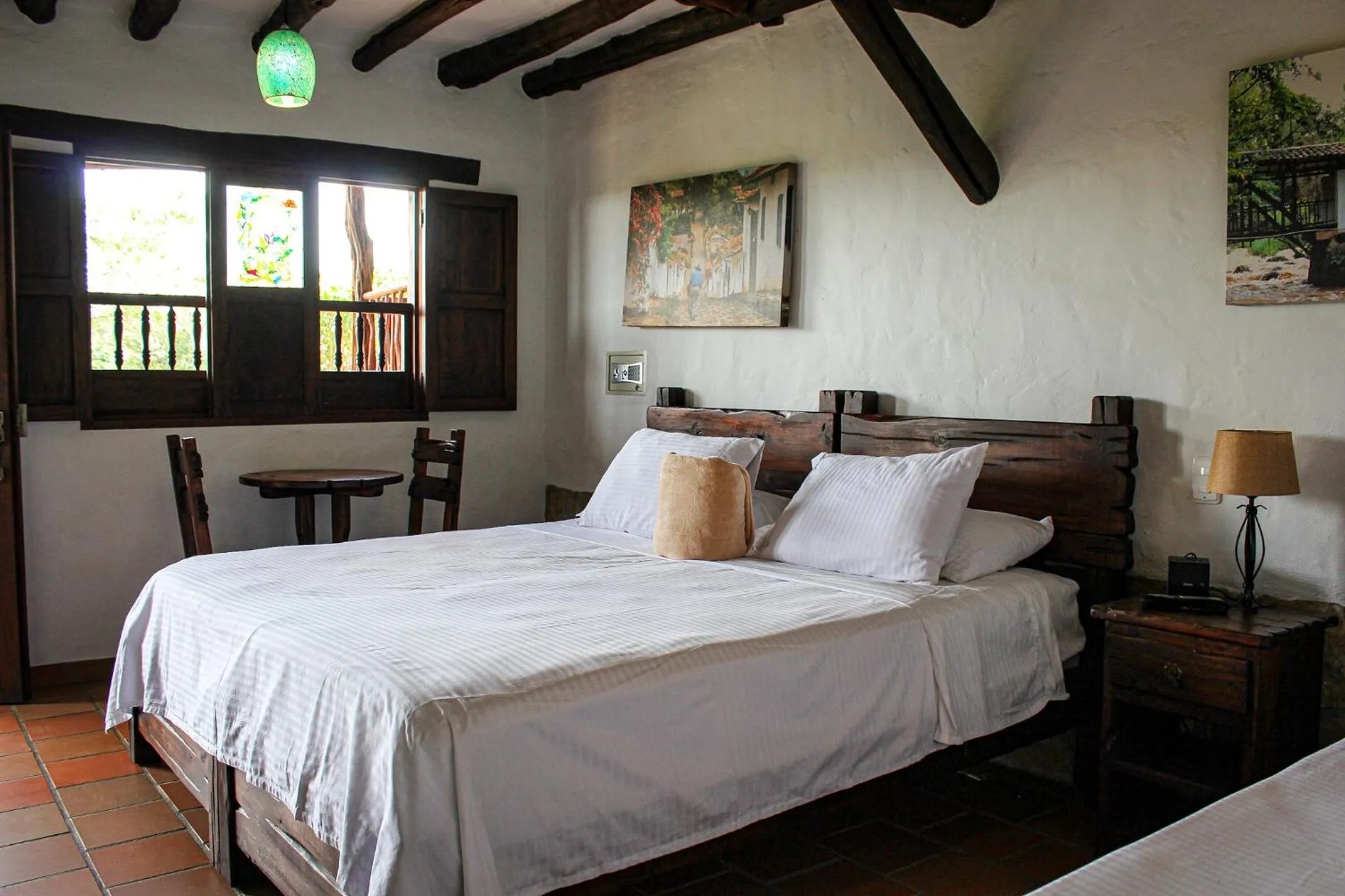Bed in Hotel Campestre Ataraxia Barichara
