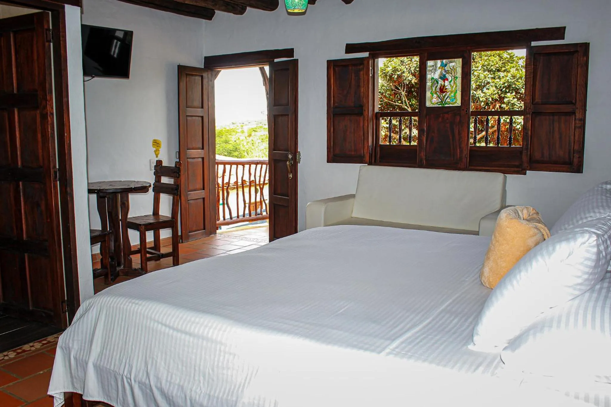 Bed in Hotel Campestre Ataraxia Barichara