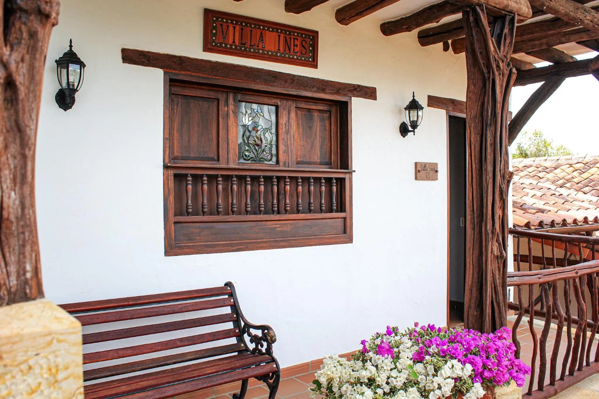 View (from property/room) in Hotel Campestre Ataraxia Barichara