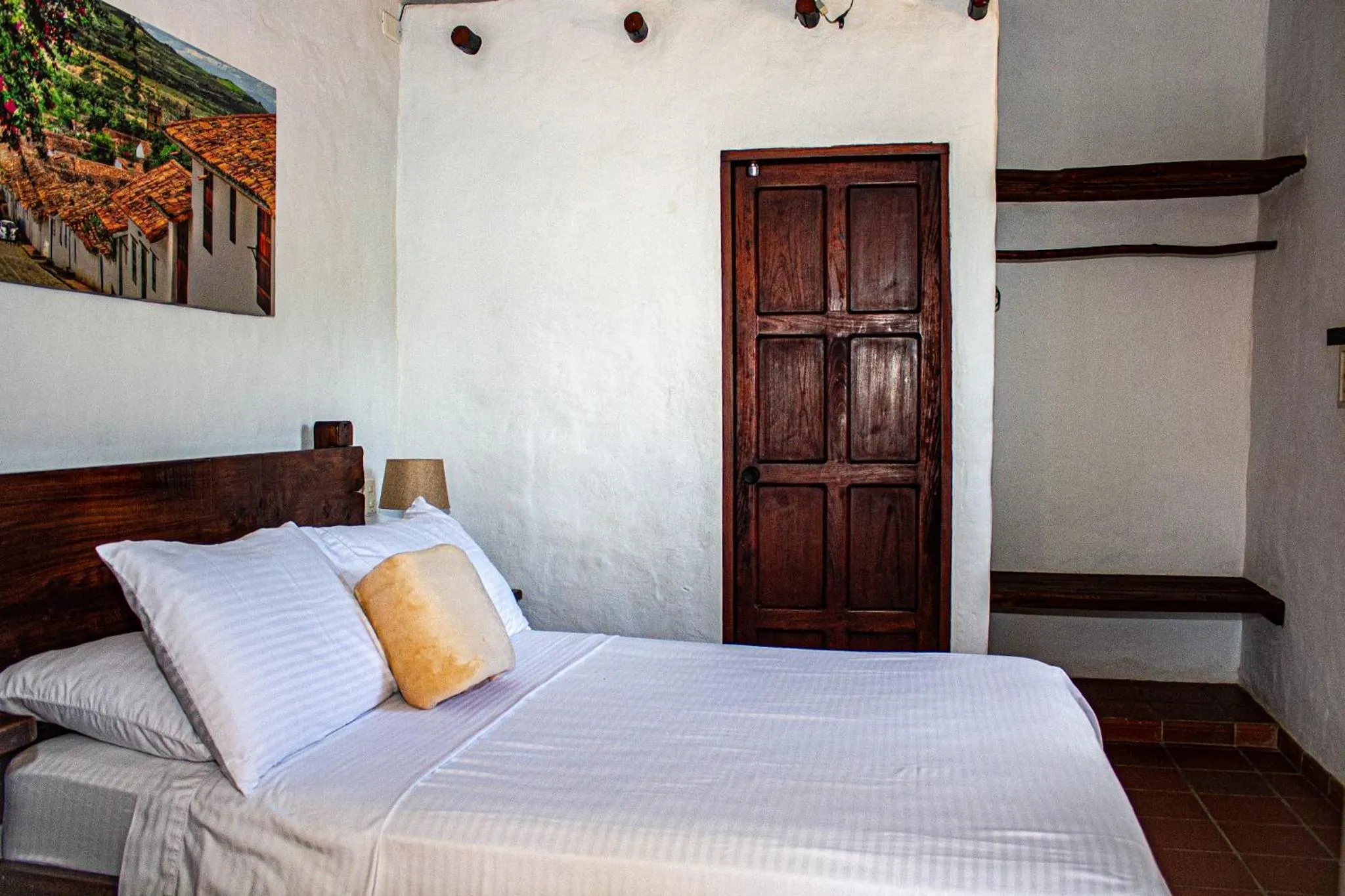 Bed in Hotel Campestre Ataraxia Barichara