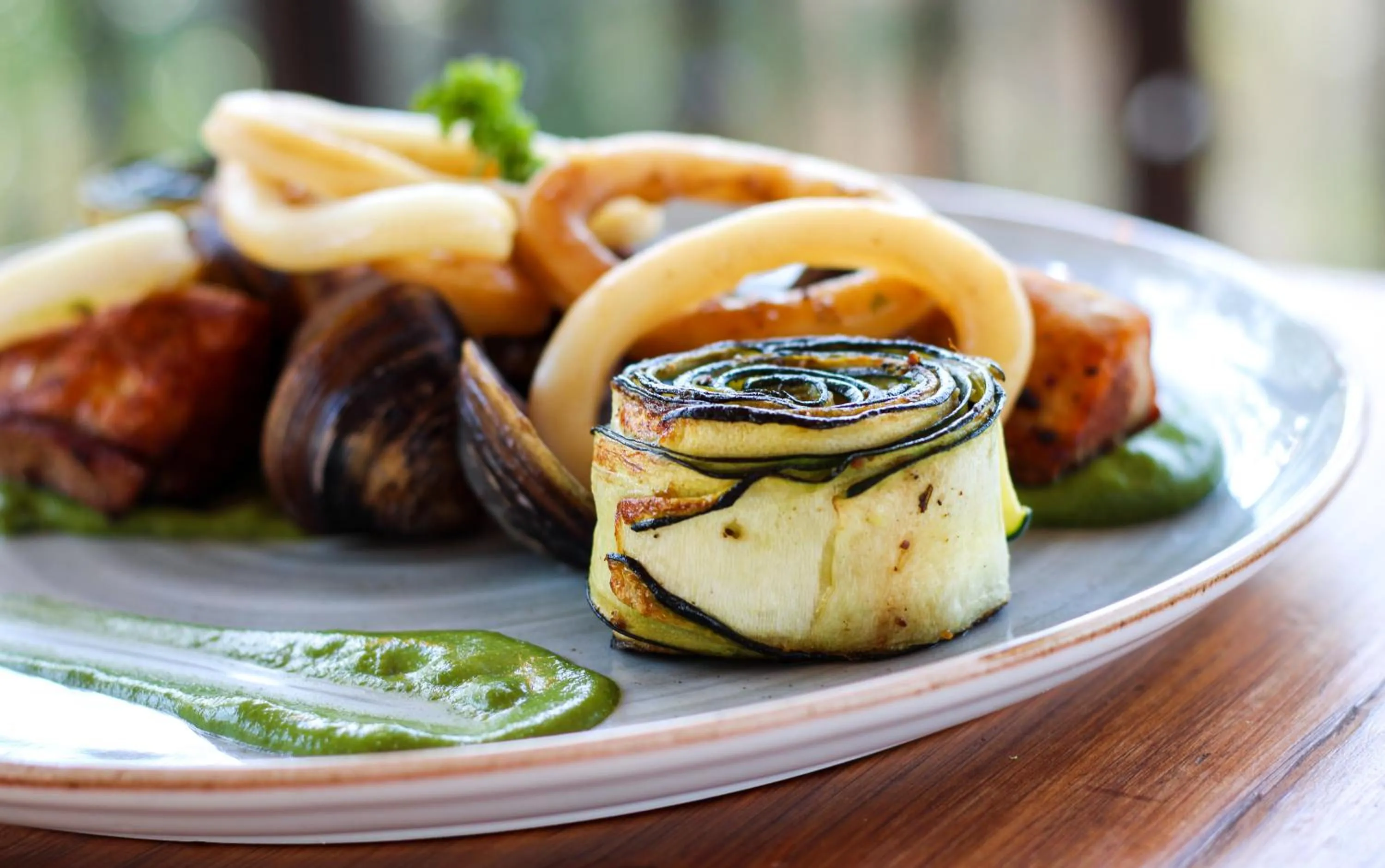 Restaurant/places to eat in Hotel Campestre Ataraxia Barichara