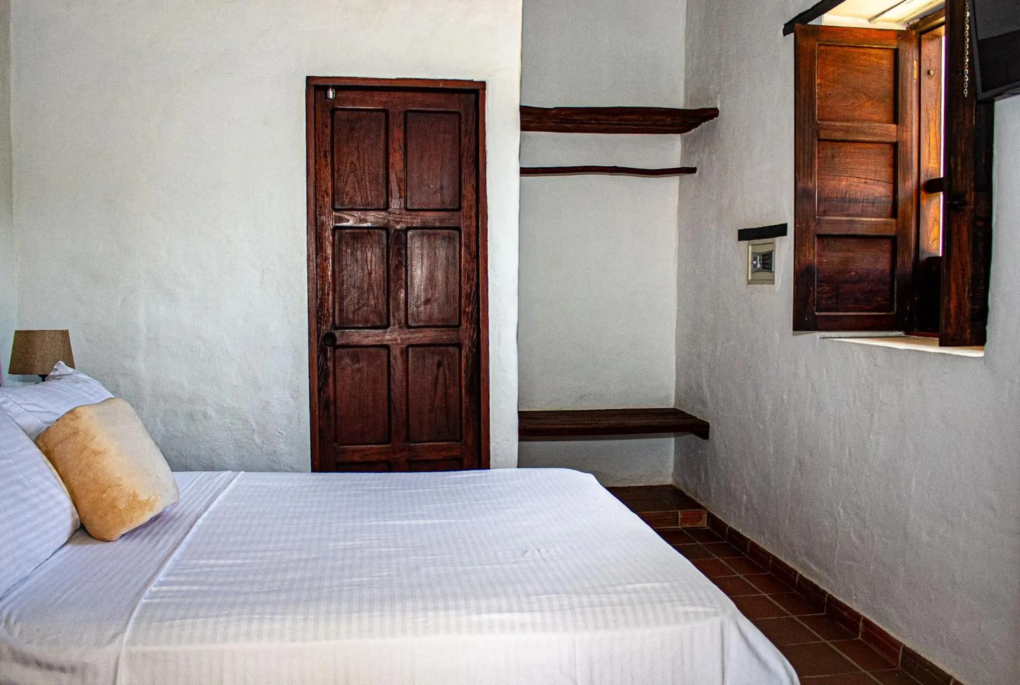 Photo of the whole room, Bed in Hotel Campestre Ataraxia Barichara