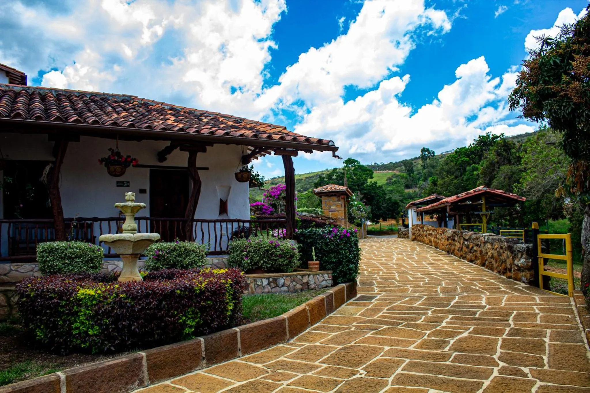 Property building in Hotel Campestre Ataraxia Barichara