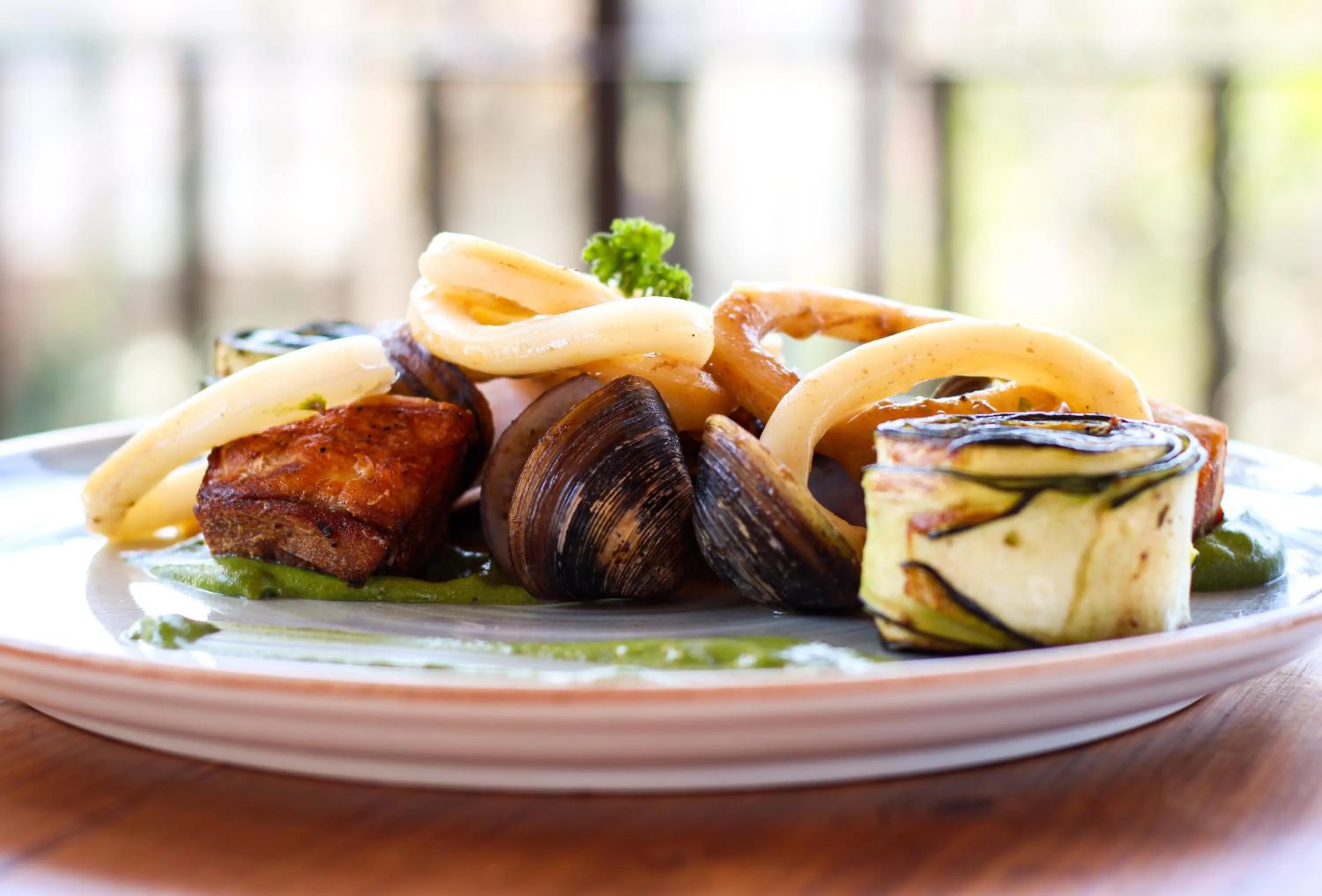 Restaurant/places to eat in Hotel Campestre Ataraxia Barichara