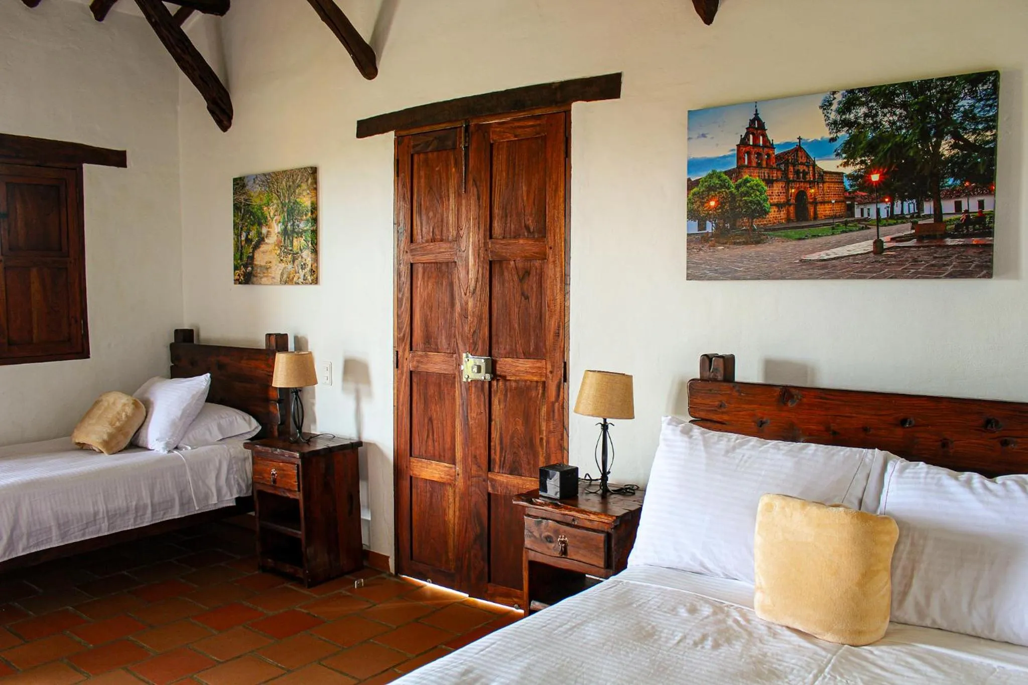 Bed in Hotel Campestre Ataraxia Barichara