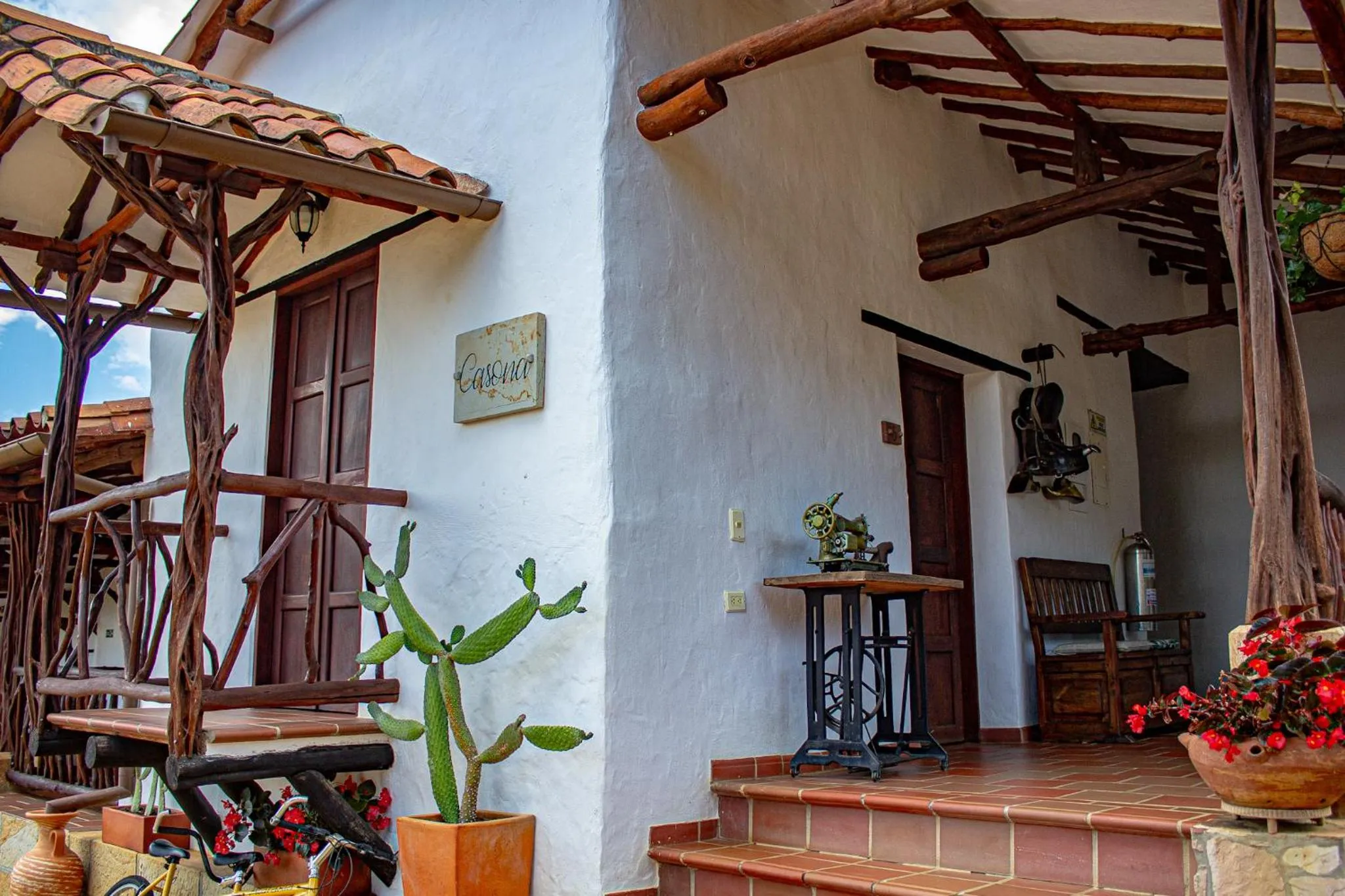 View (from property/room) in Hotel Campestre Ataraxia Barichara