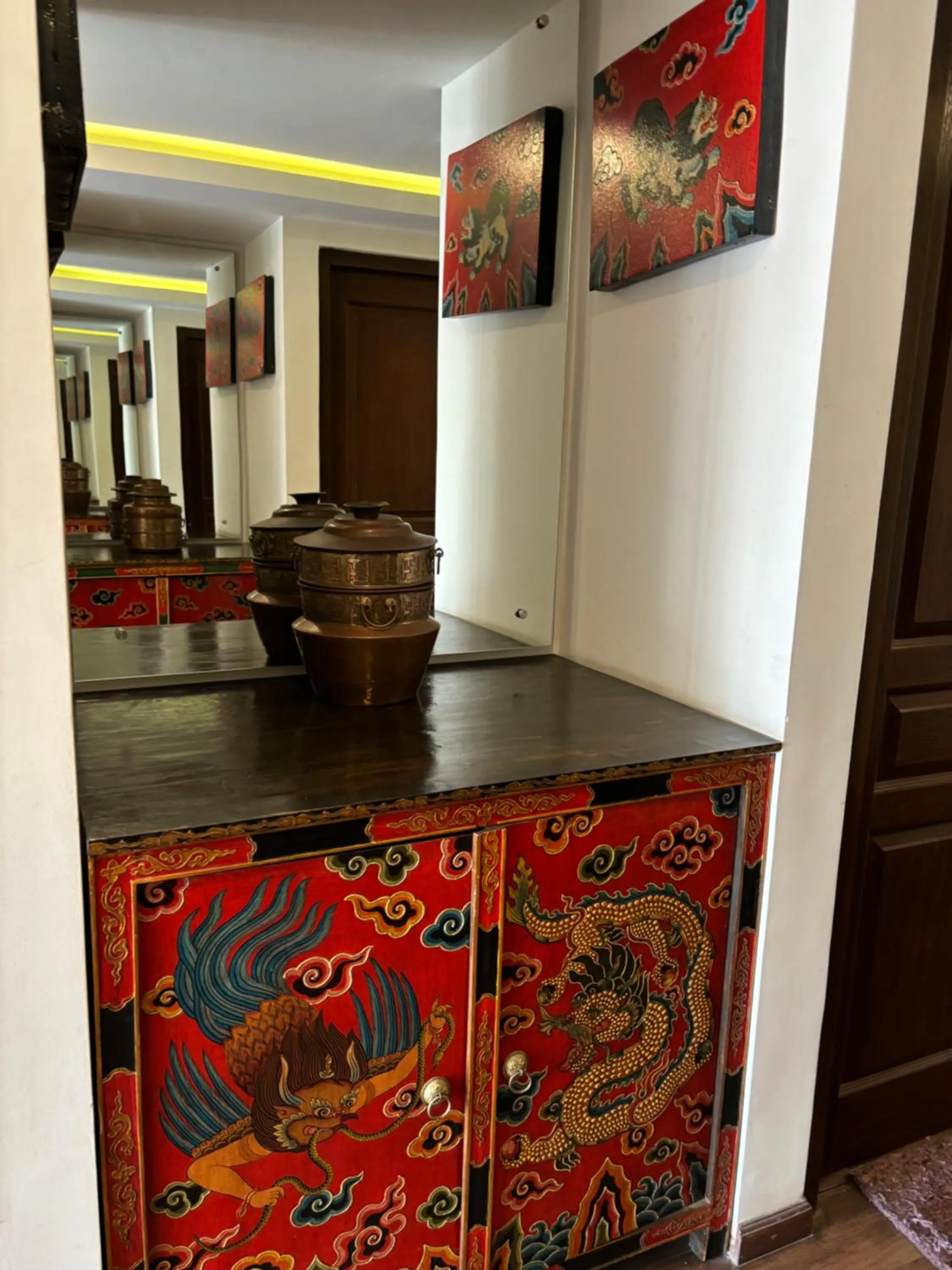 Decorative detail in ViaVia Boutique Hotel - Kathmandu
