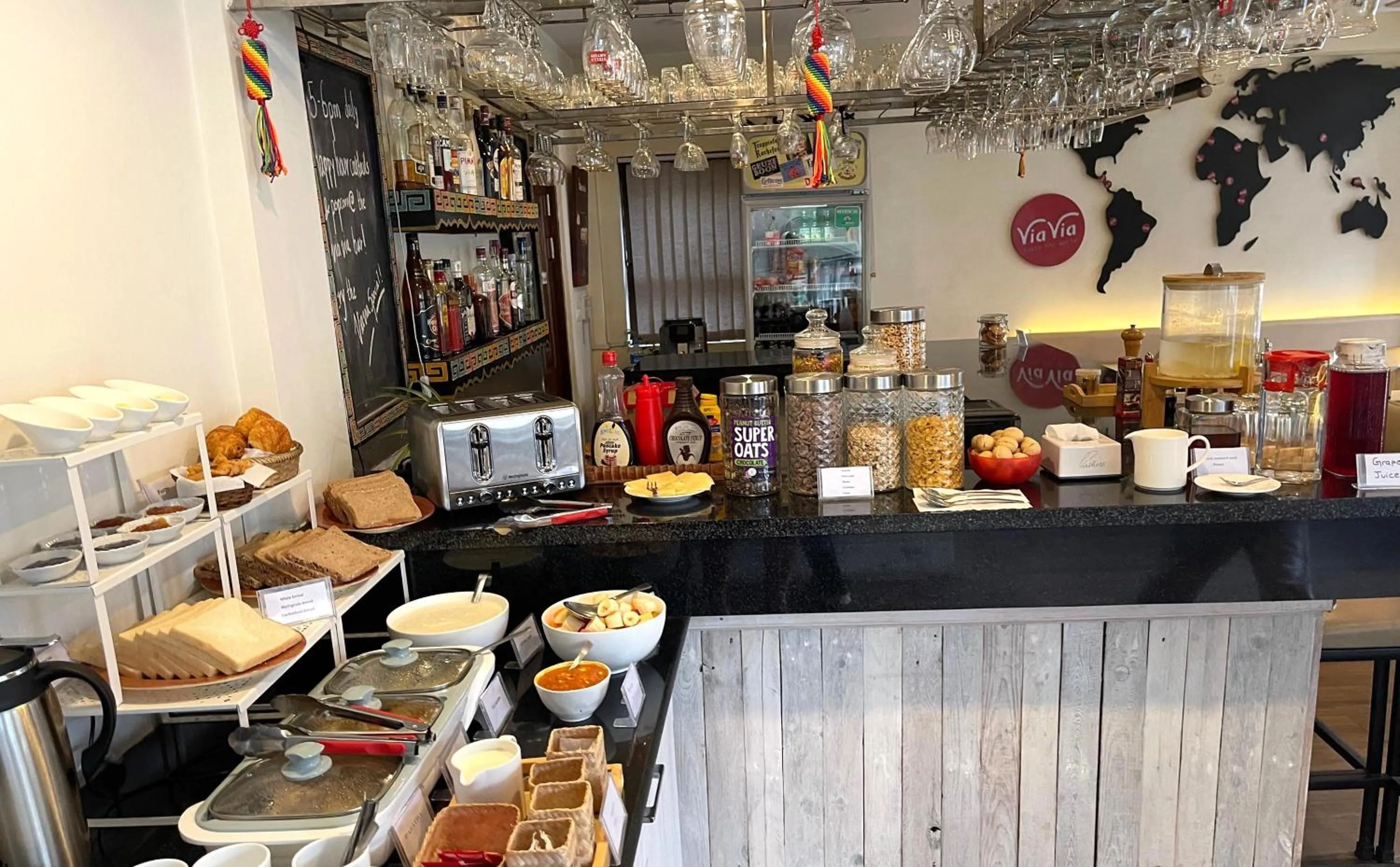 Breakfast in ViaVia Boutique Hotel - Kathmandu