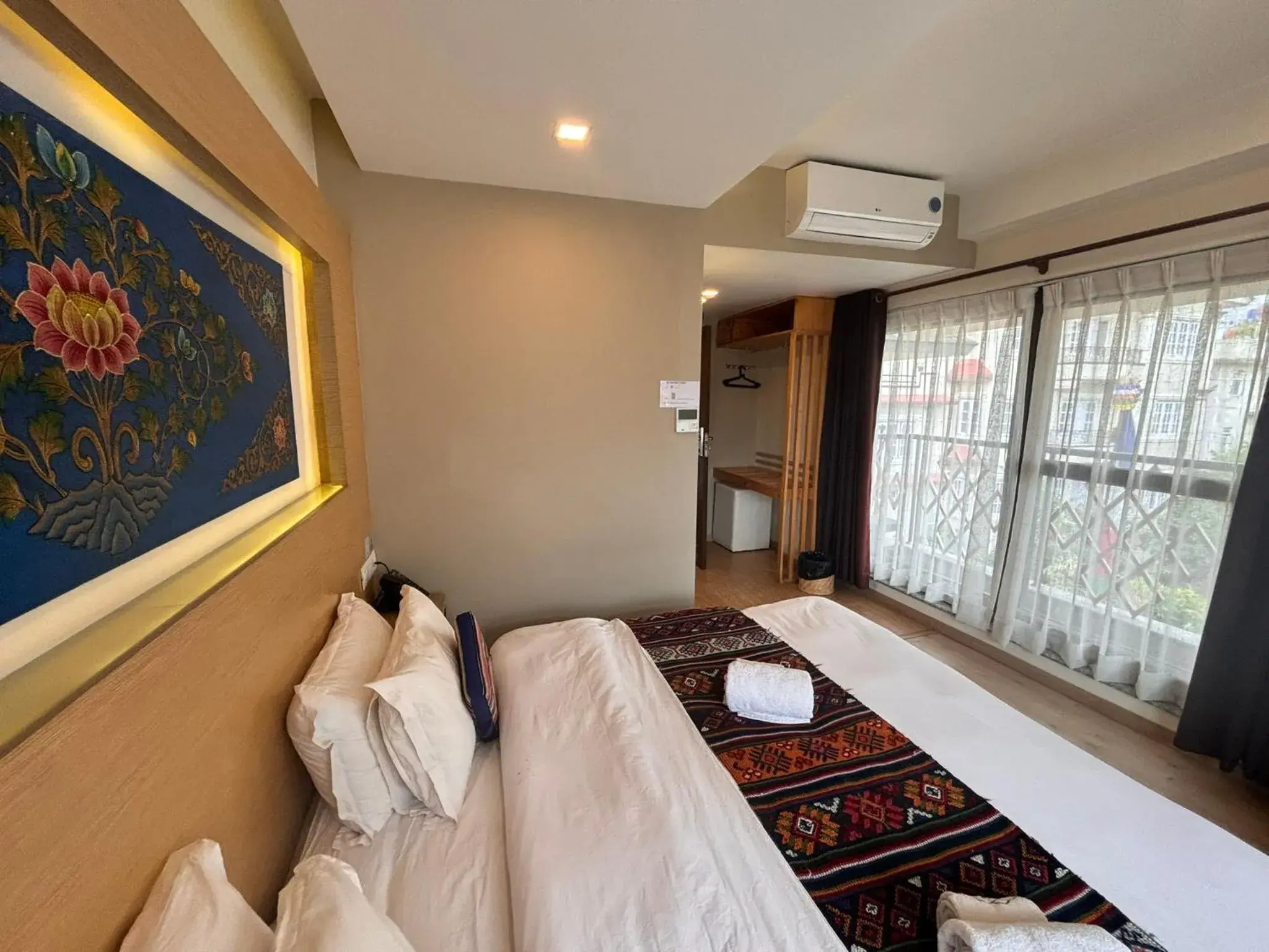 Double Room with Balcony - single occupancy in ViaVia Boutique Hotel - Kathmandu Double Room with Balcony - single occupancy in ViaVia Boutique Hotel - Kathmandu