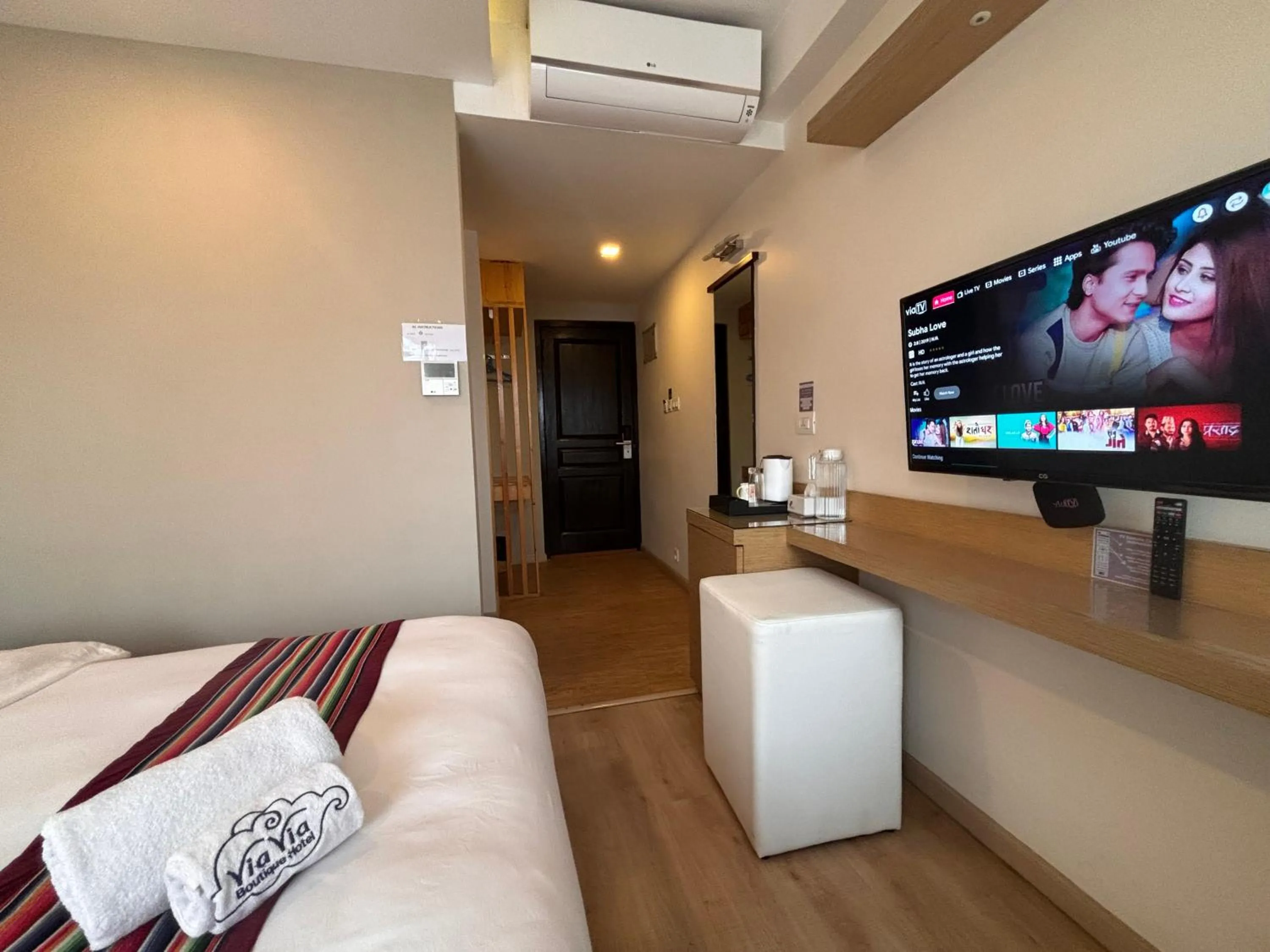 Bed in ViaVia Boutique Hotel - Kathmandu