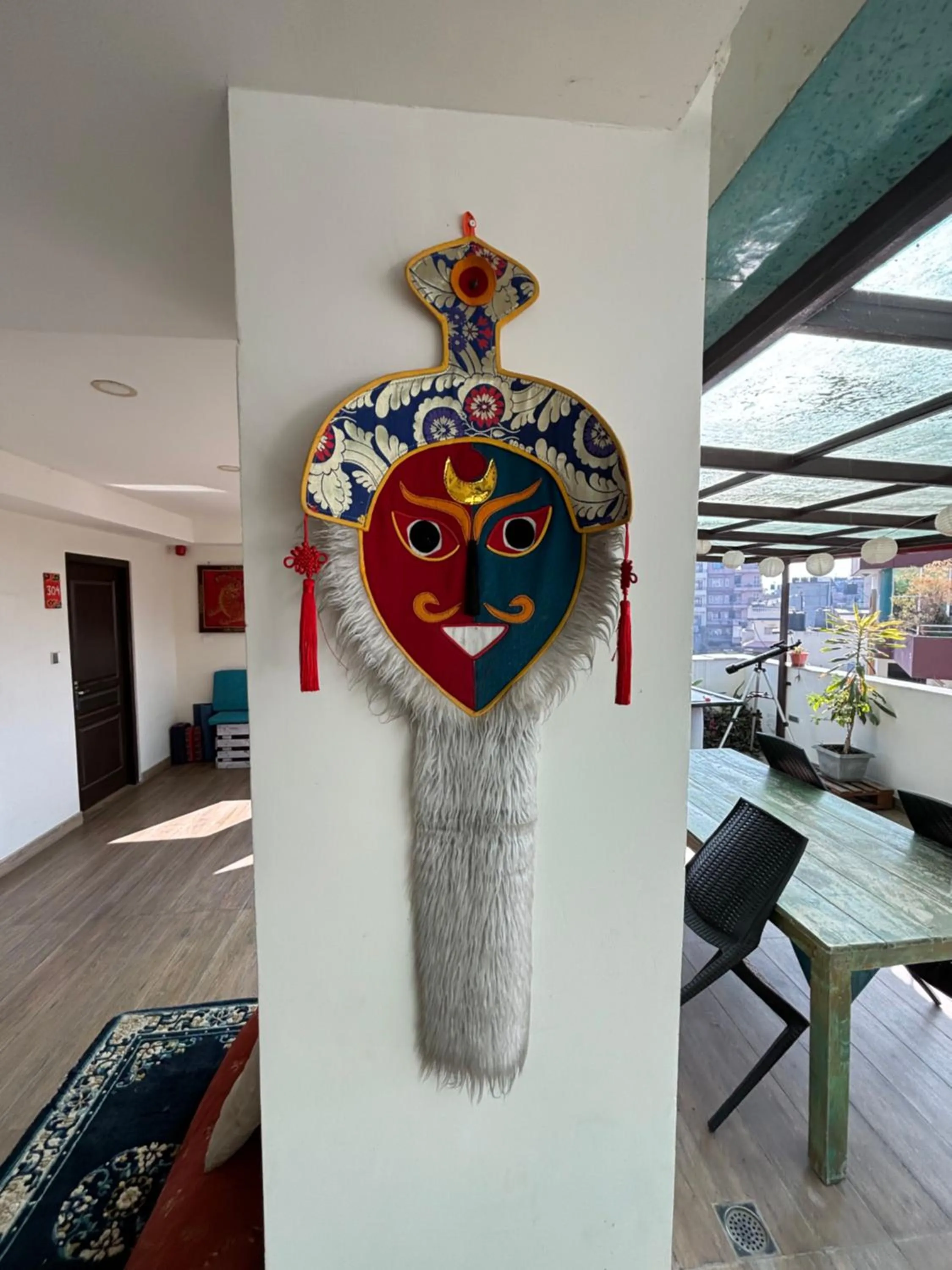 Balcony/Terrace in ViaVia Boutique Hotel - Kathmandu