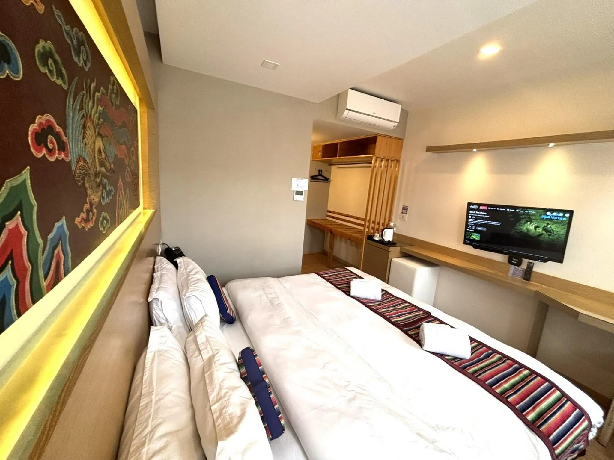 Bedroom, Bed in ViaVia Boutique Hotel - Kathmandu