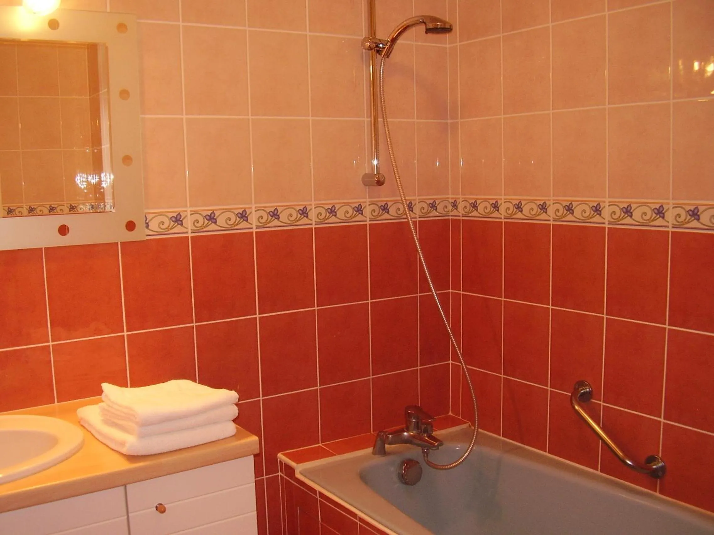 Bathroom in Logis Hôtel Restaurant Chez Nous