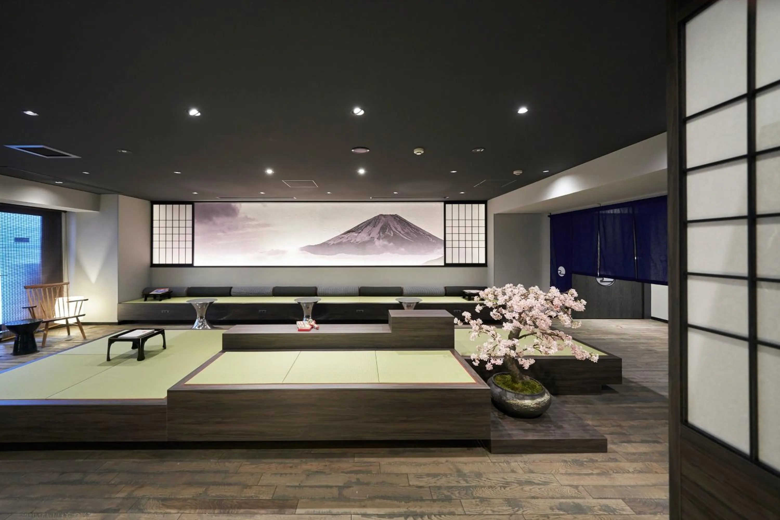 Communal lounge/ TV room in Resol Poshtel Tokyo Asakusa