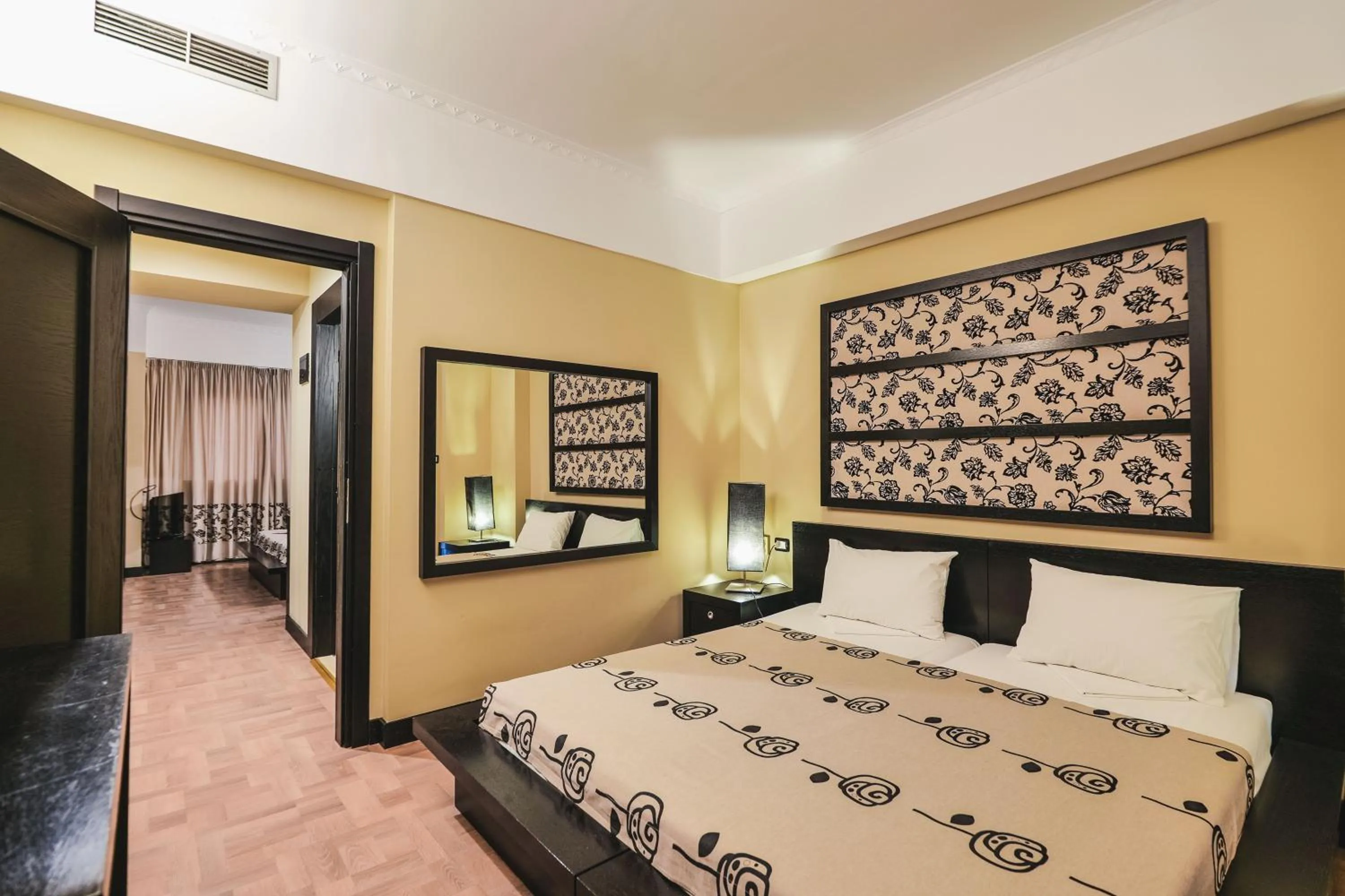 Bedroom, Bed in Rapo's Resort Hotel