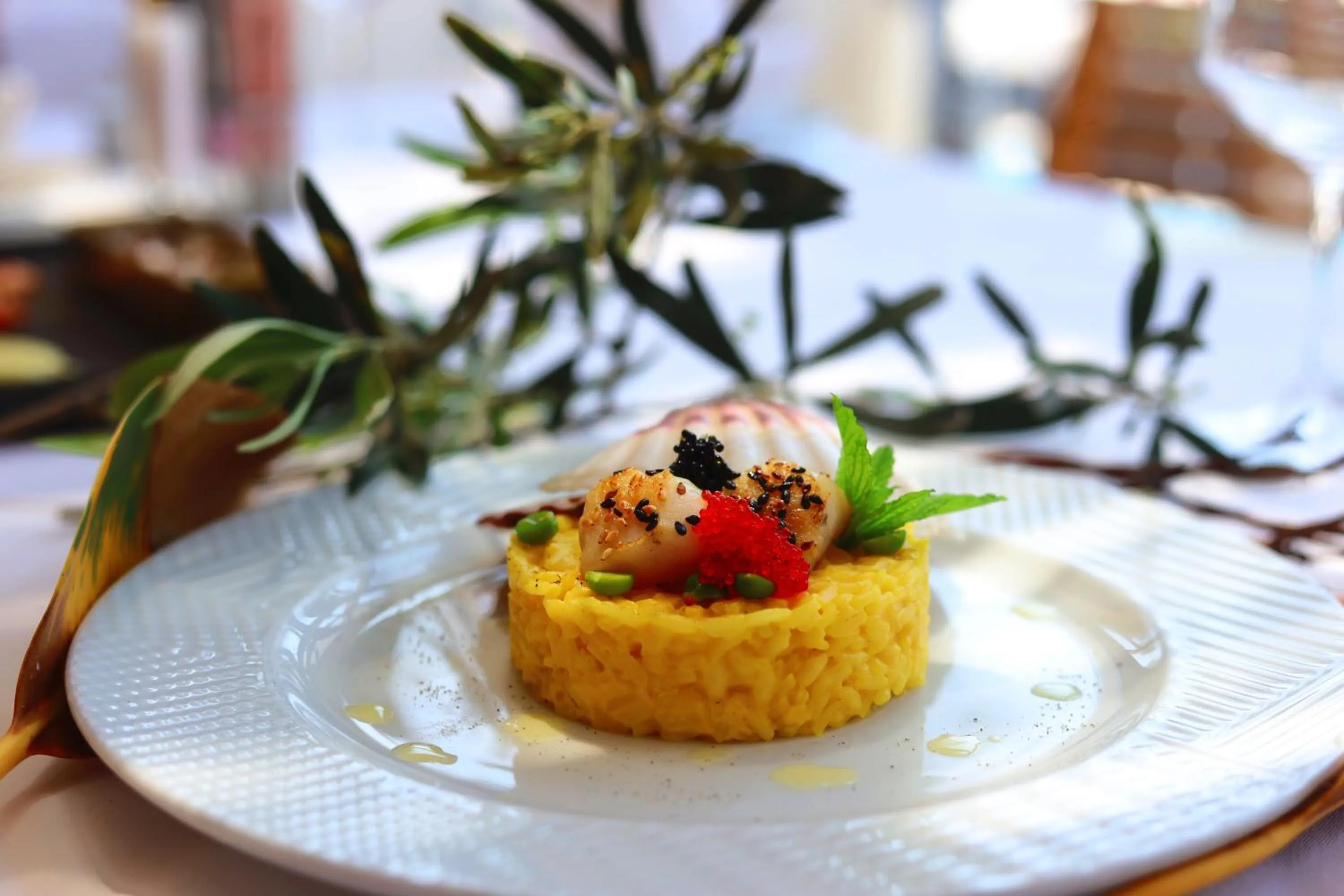 Food in Rapo's Resort Hotel