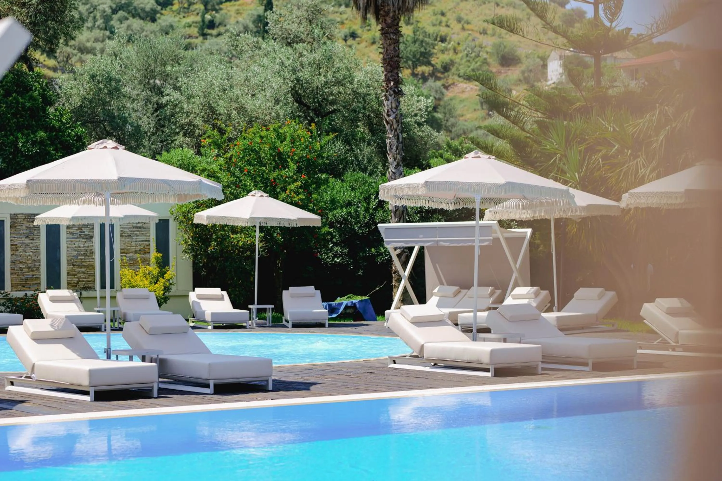 Garden in Rapo's Resort Hotel