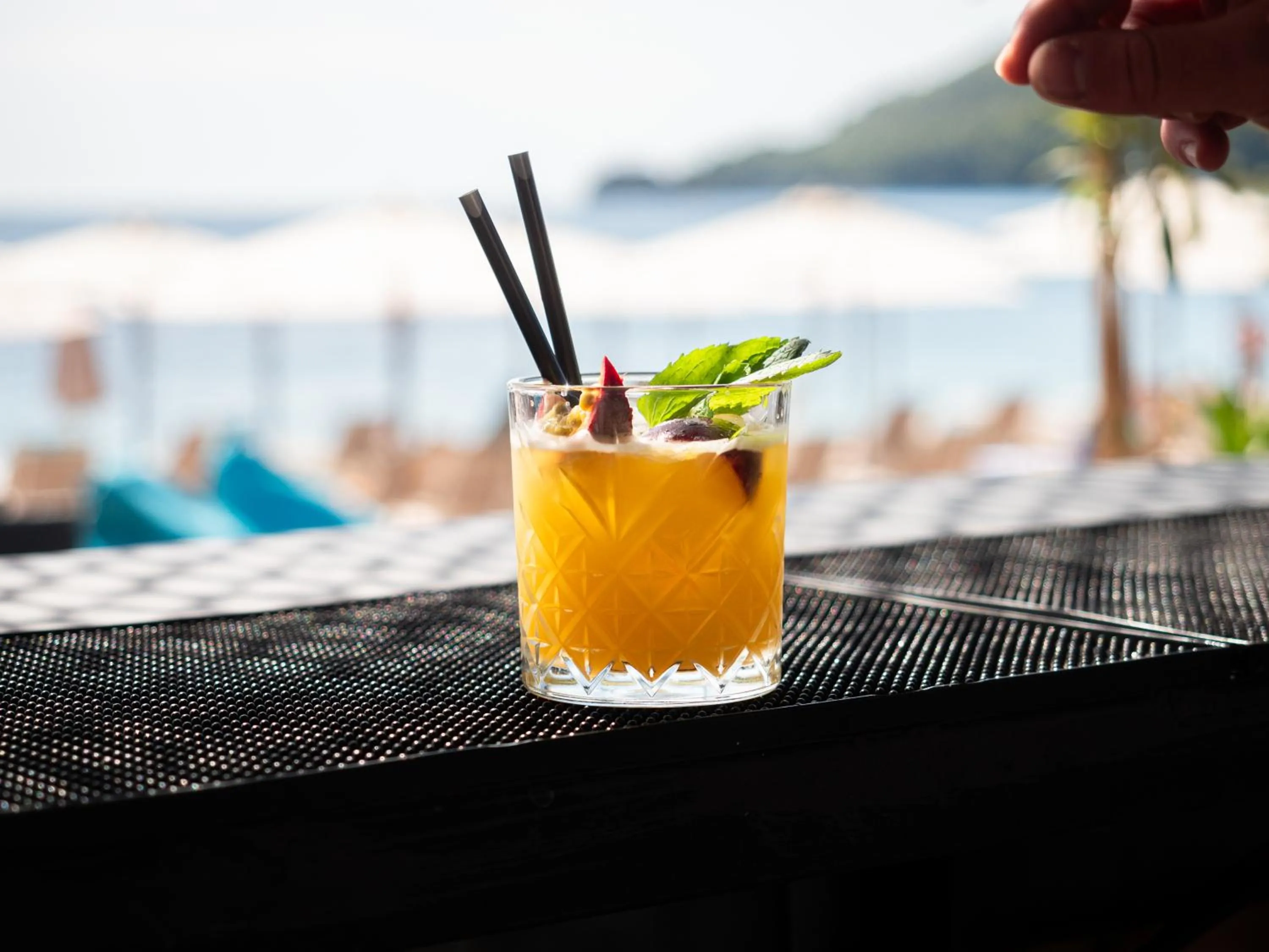 Food and drinks in Rapo's Resort Hotel