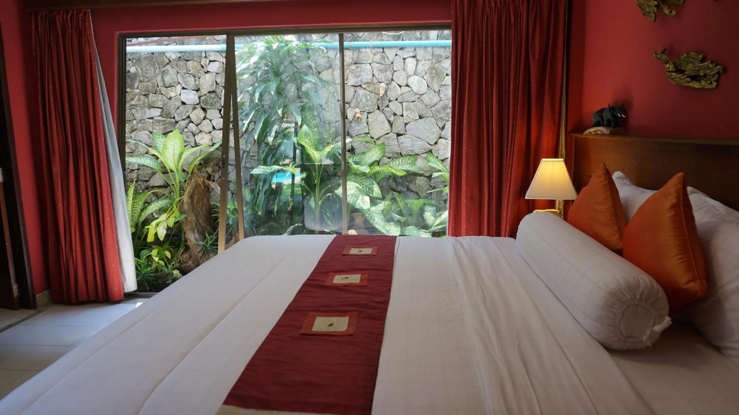 Bed in LePrive Resort