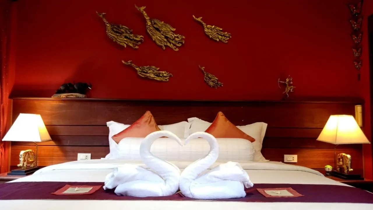 Bed in LePrive Resort