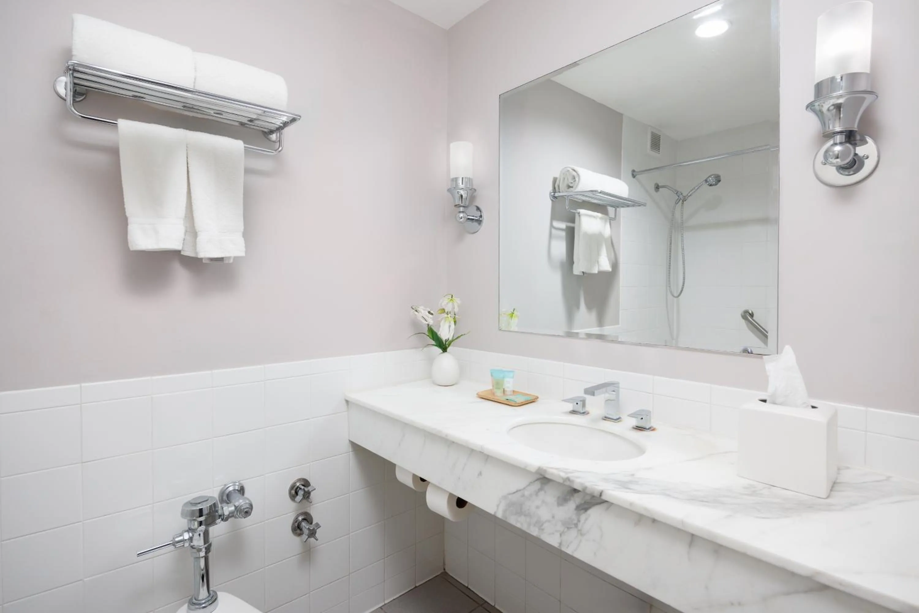 Bathroom in The Andrew Hotel