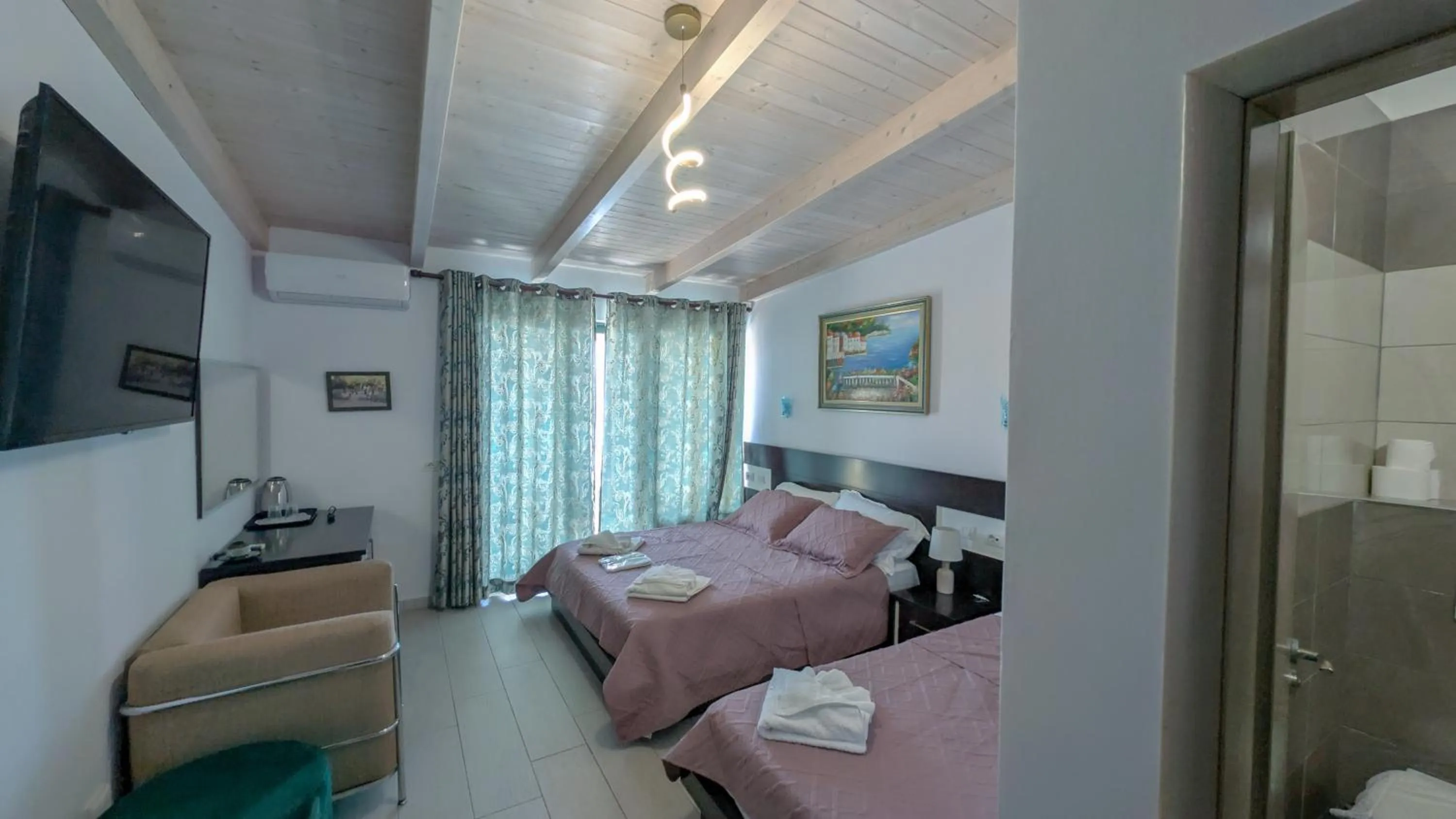 Bedroom, Bed in Hotel Bahamas