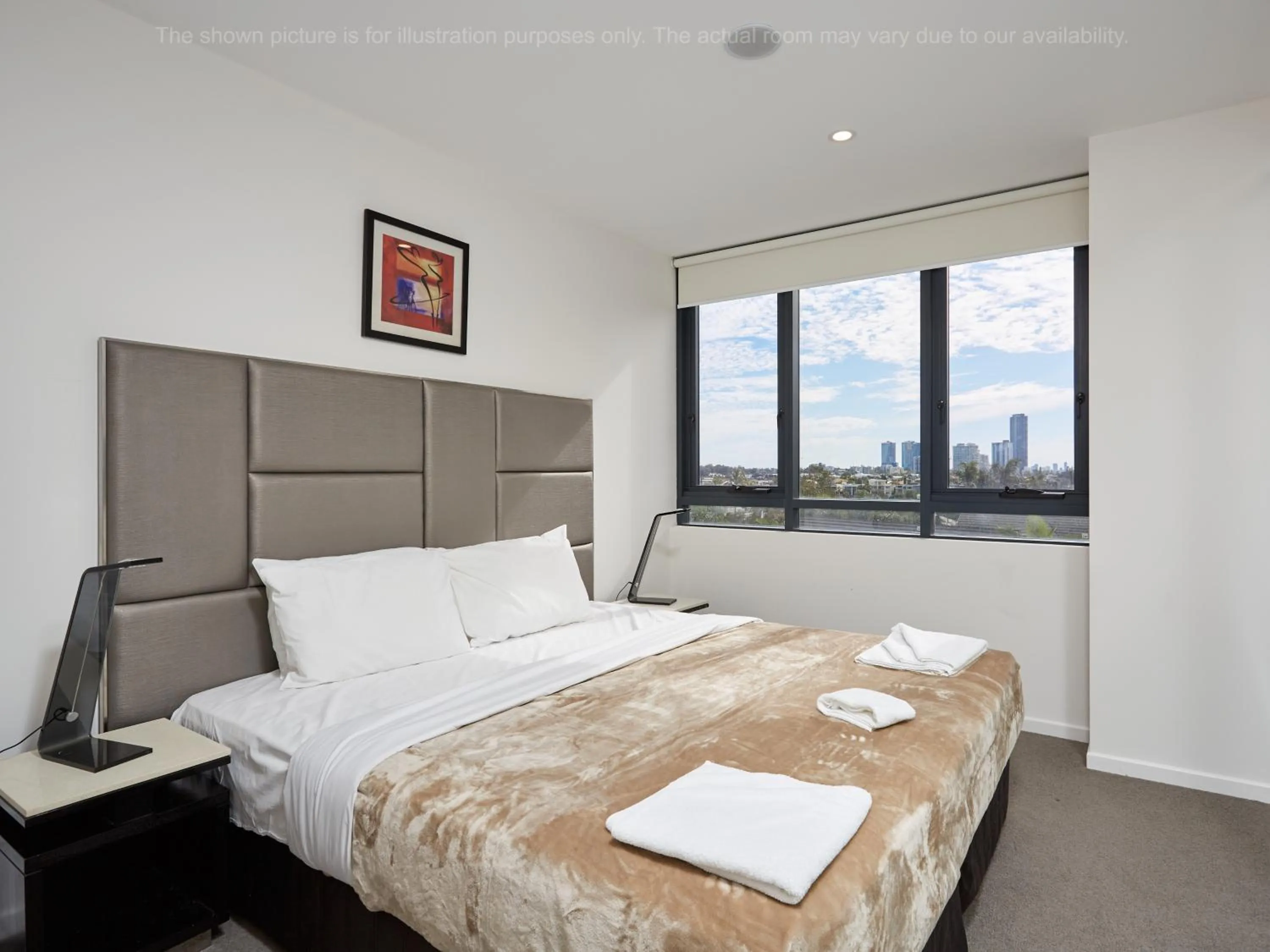Bedroom, Bed in Ruby Gold Coast By Serain