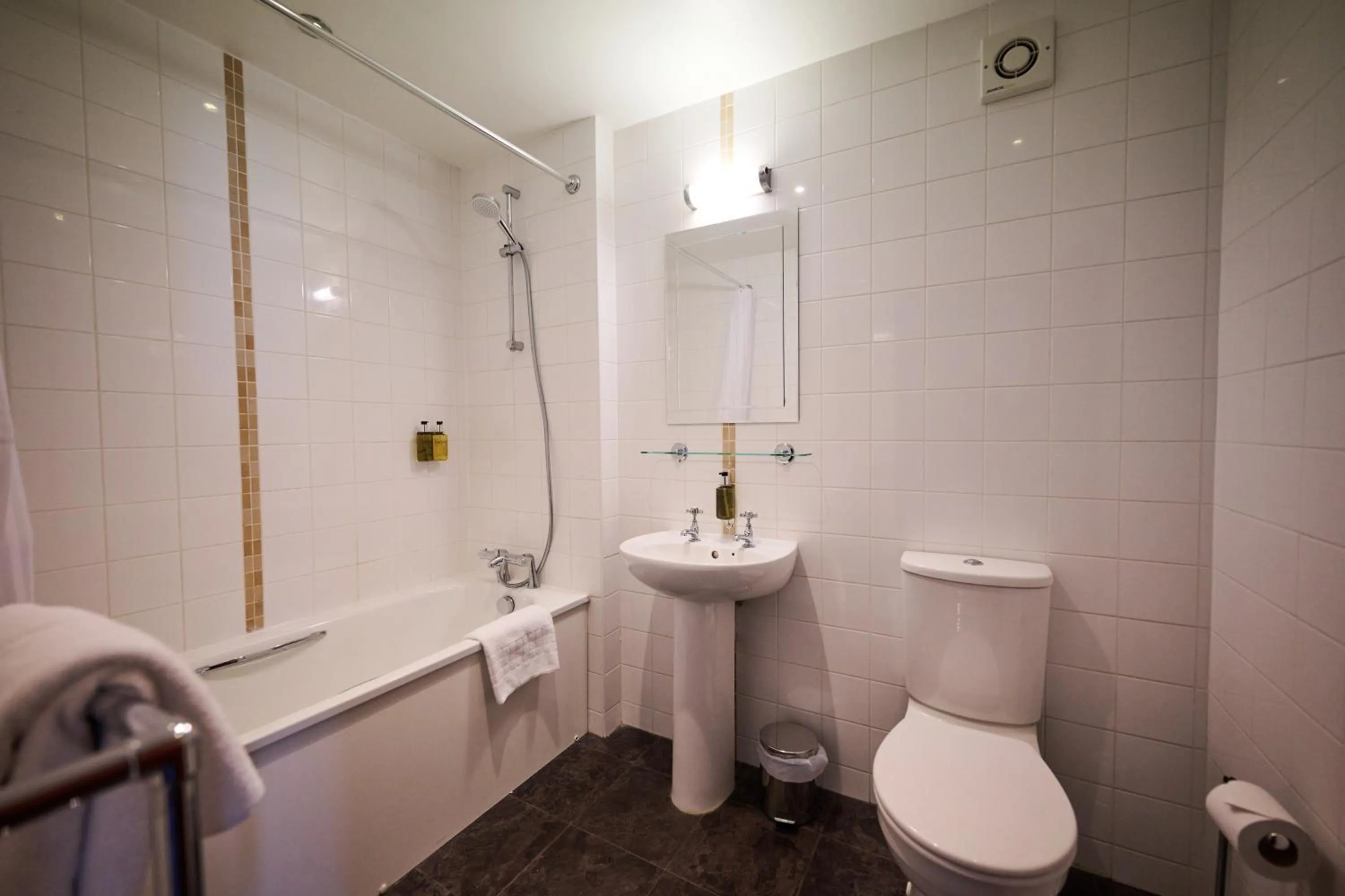 Bathroom in White Hart, Exeter by Marston's Inns