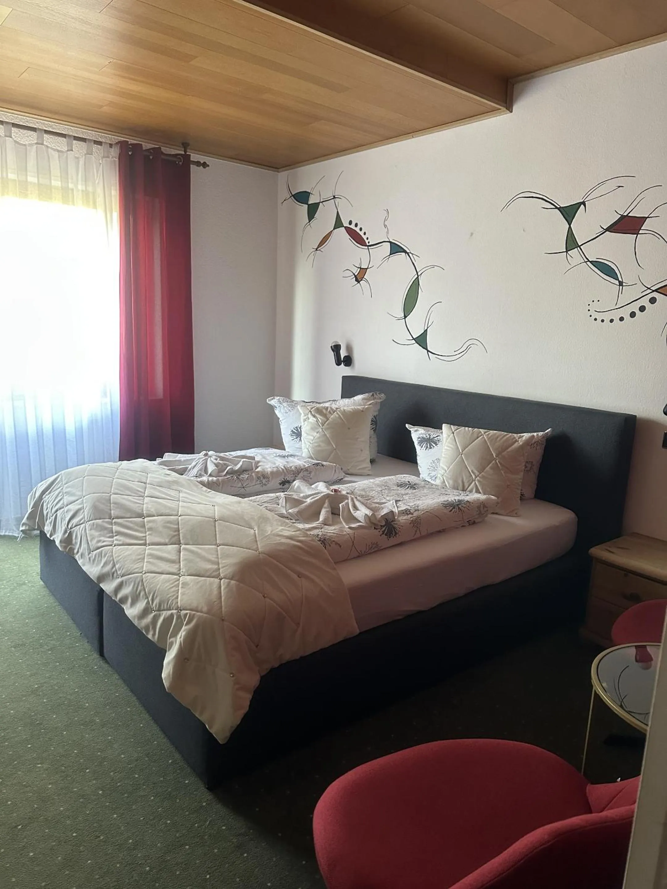 Bedroom, Bed in Hotel Eulenhof