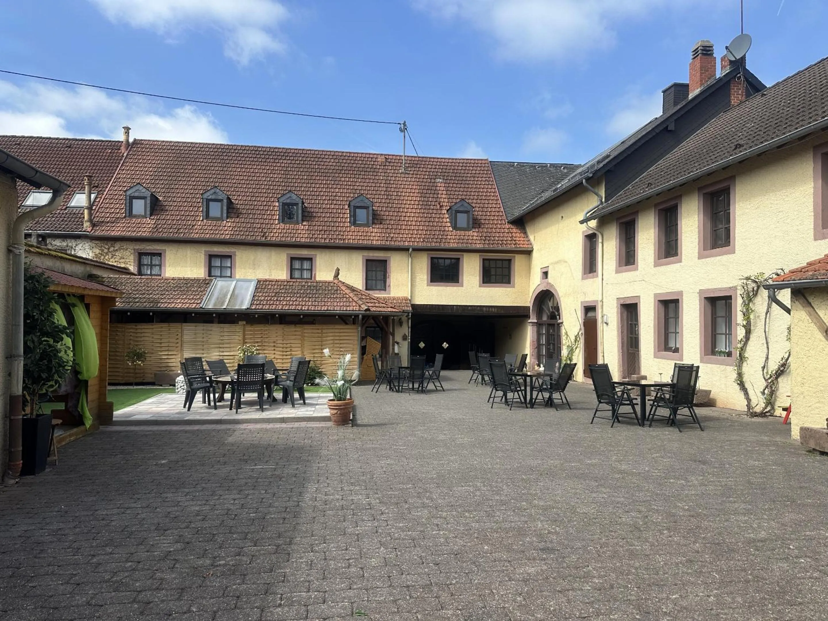 Garden in Hotel Eulenhof