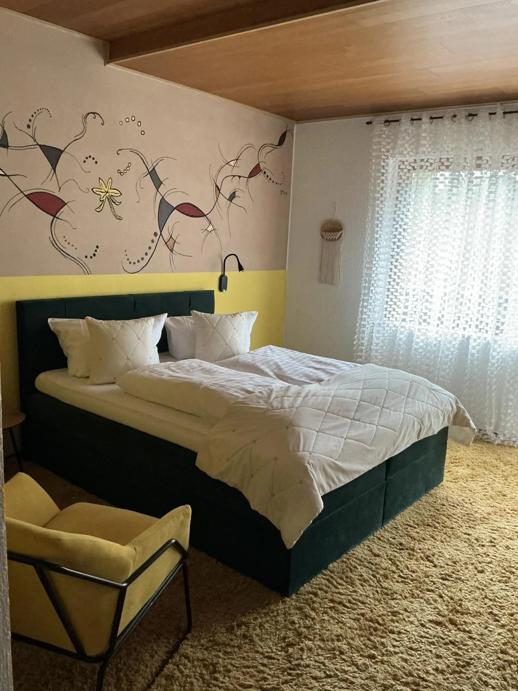 Bedroom, Bed in Hotel Eulenhof