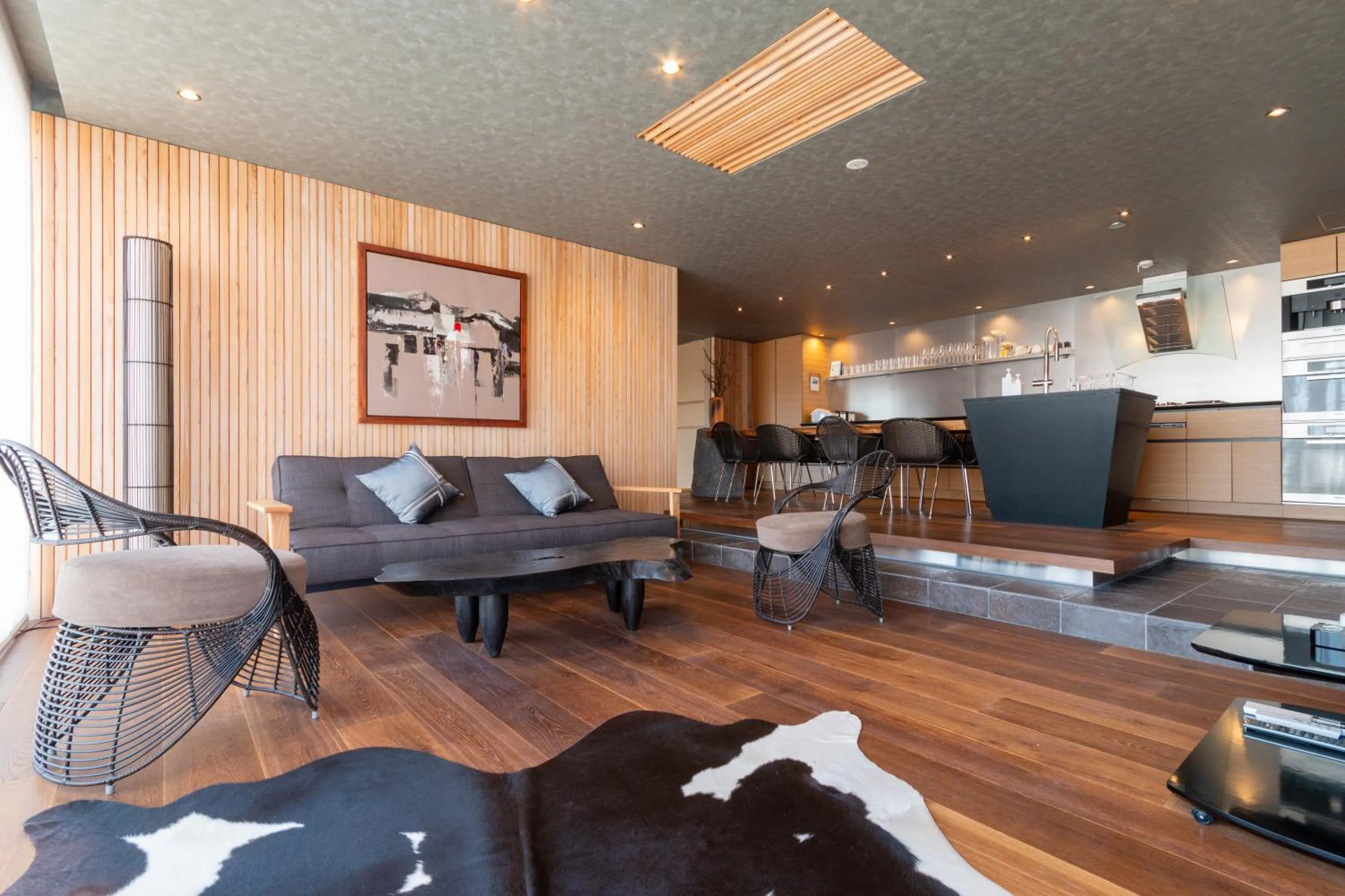 Living room in Hideaway on Escarpment by H2 Life