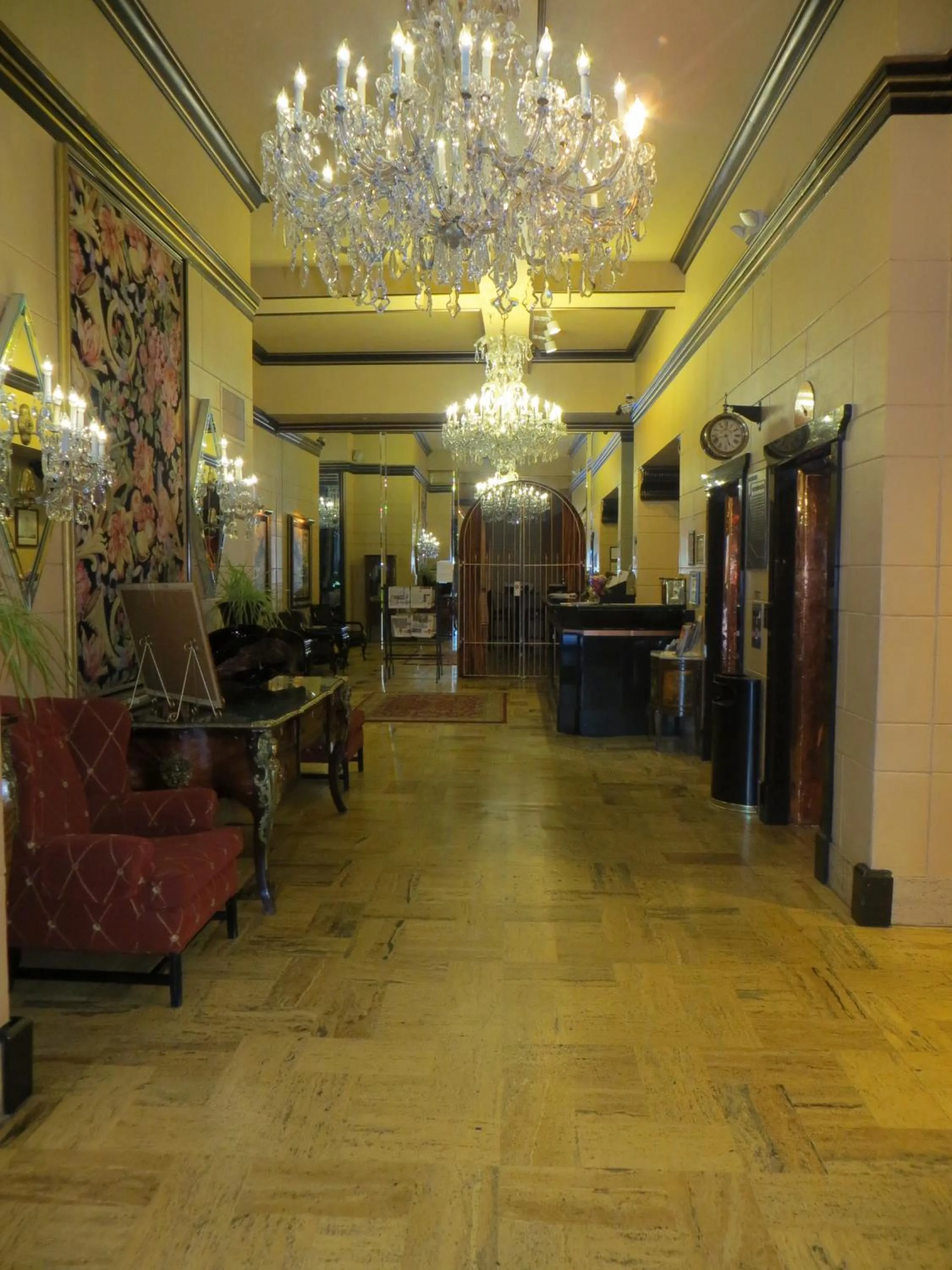 Lobby or reception in Hotel San Carlos