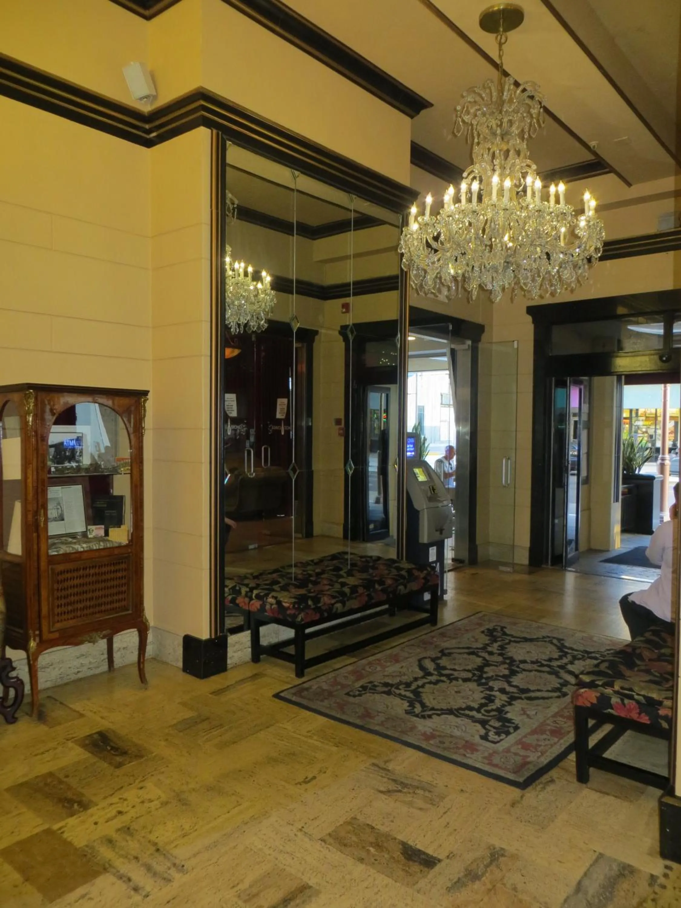 Lobby or reception in Hotel San Carlos